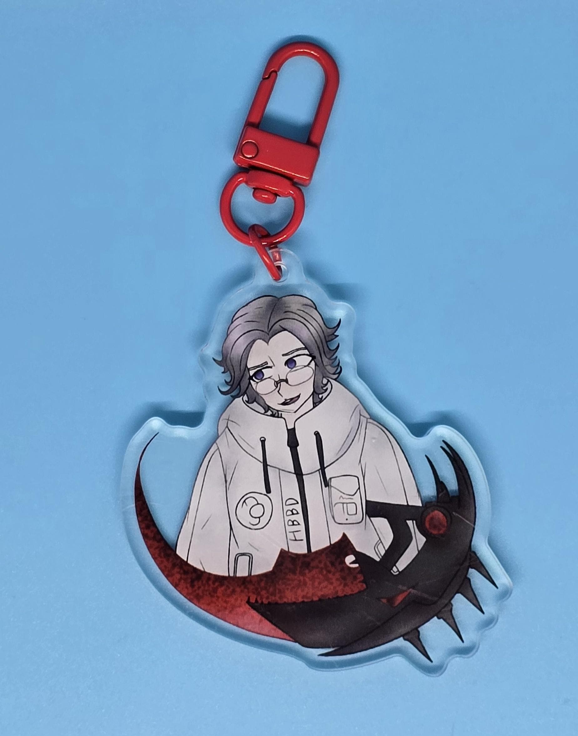 The Hundred Line Last Defense Academy Eito Aotsuki Acrylic Keychain