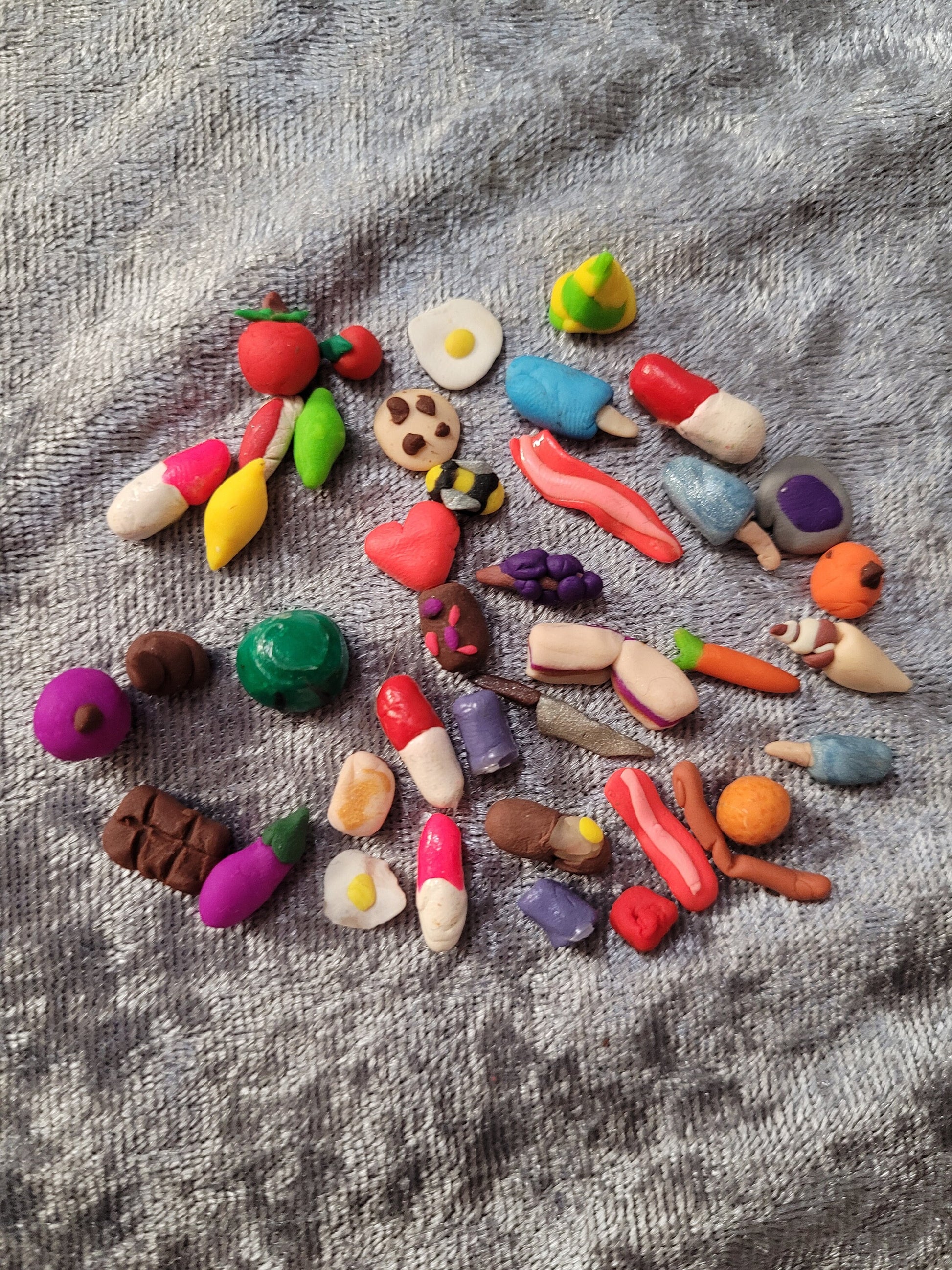 Polymer Clay Sculpture Grab Bags- Miniature Food, Animals, and More