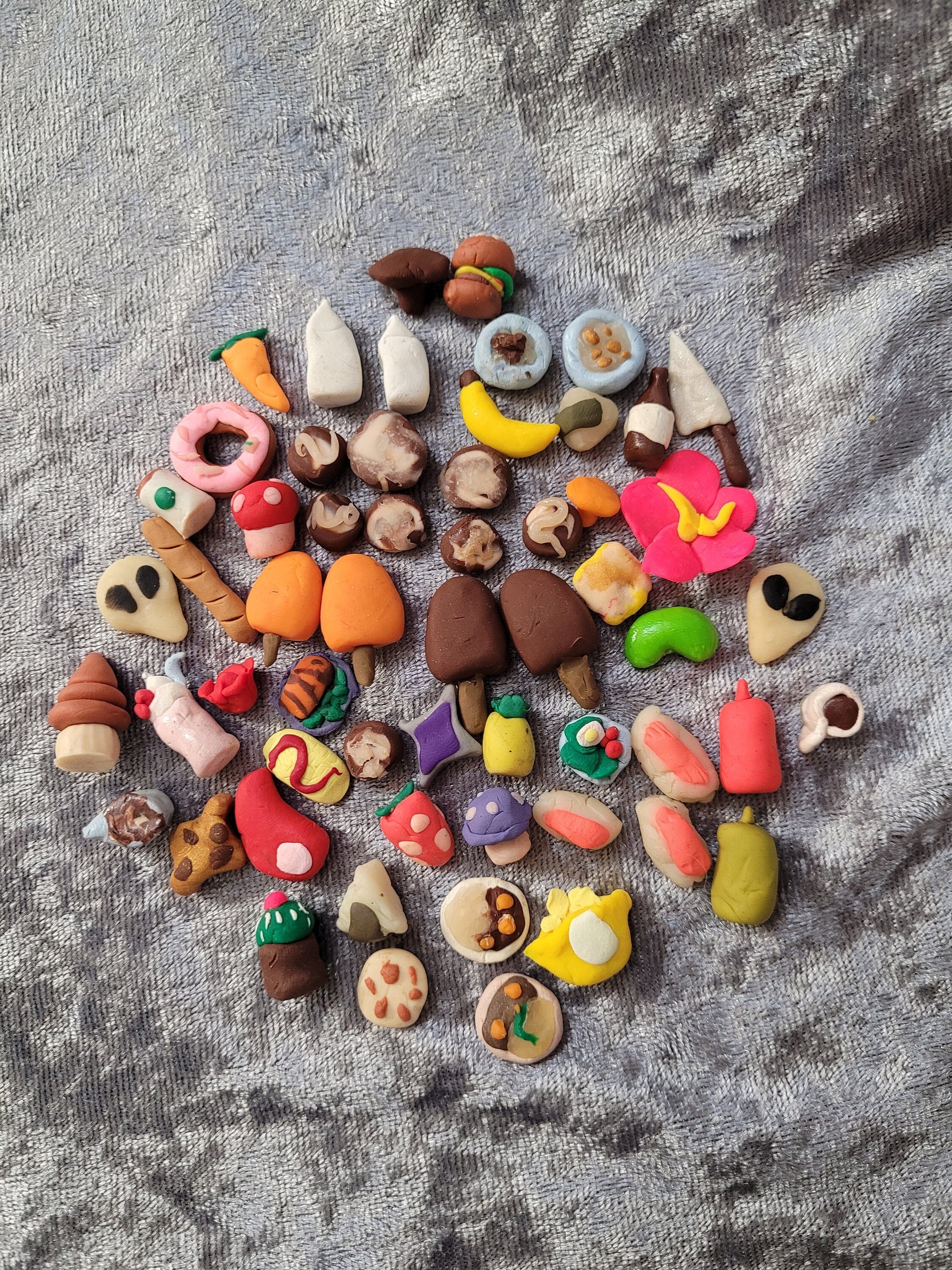 Polymer Clay Sculpture Grab Bags- Miniature Food, Animals, and More