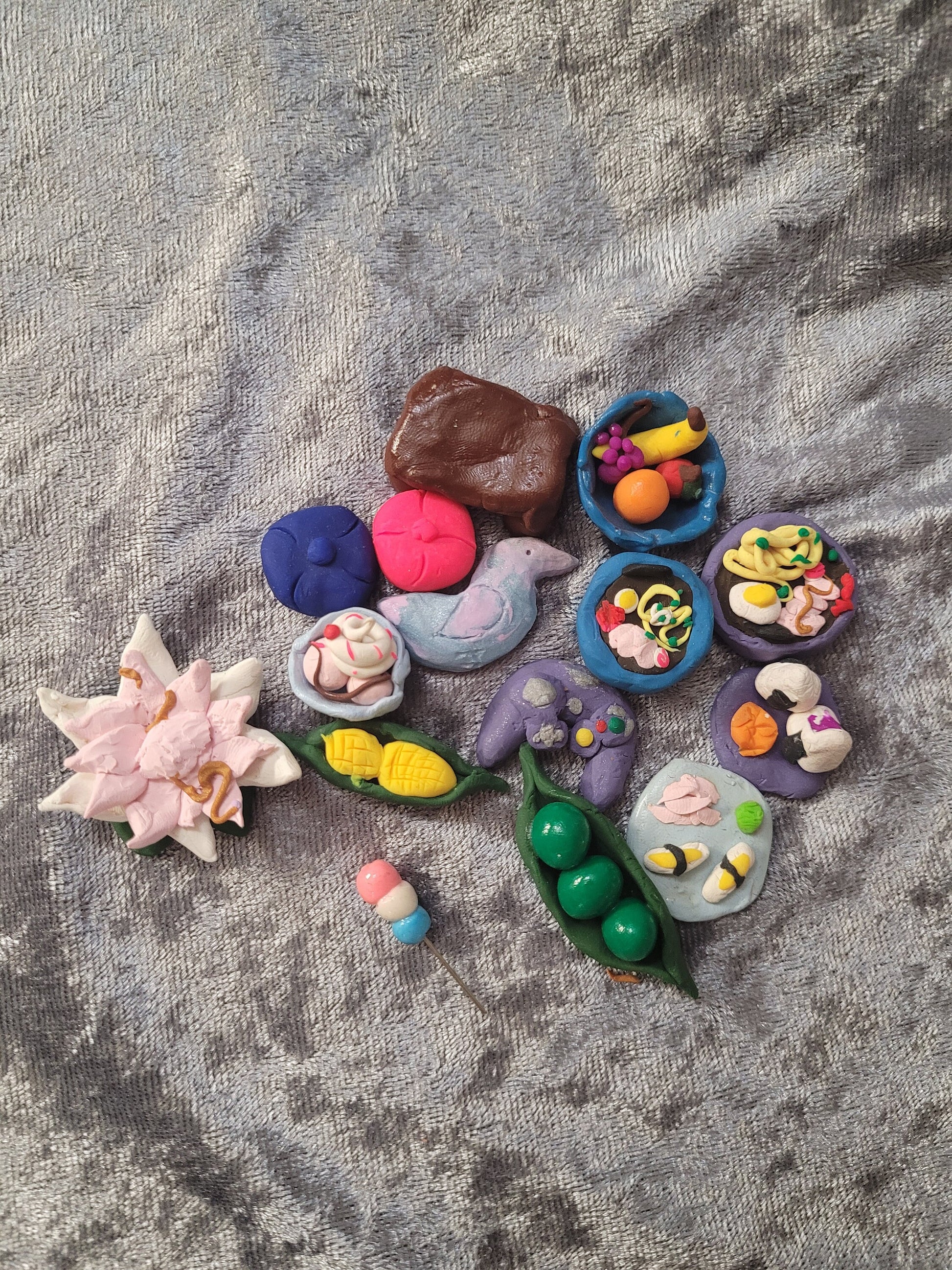 Polymer Clay Sculpture Grab Bags- Miniature Food, Animals, and More