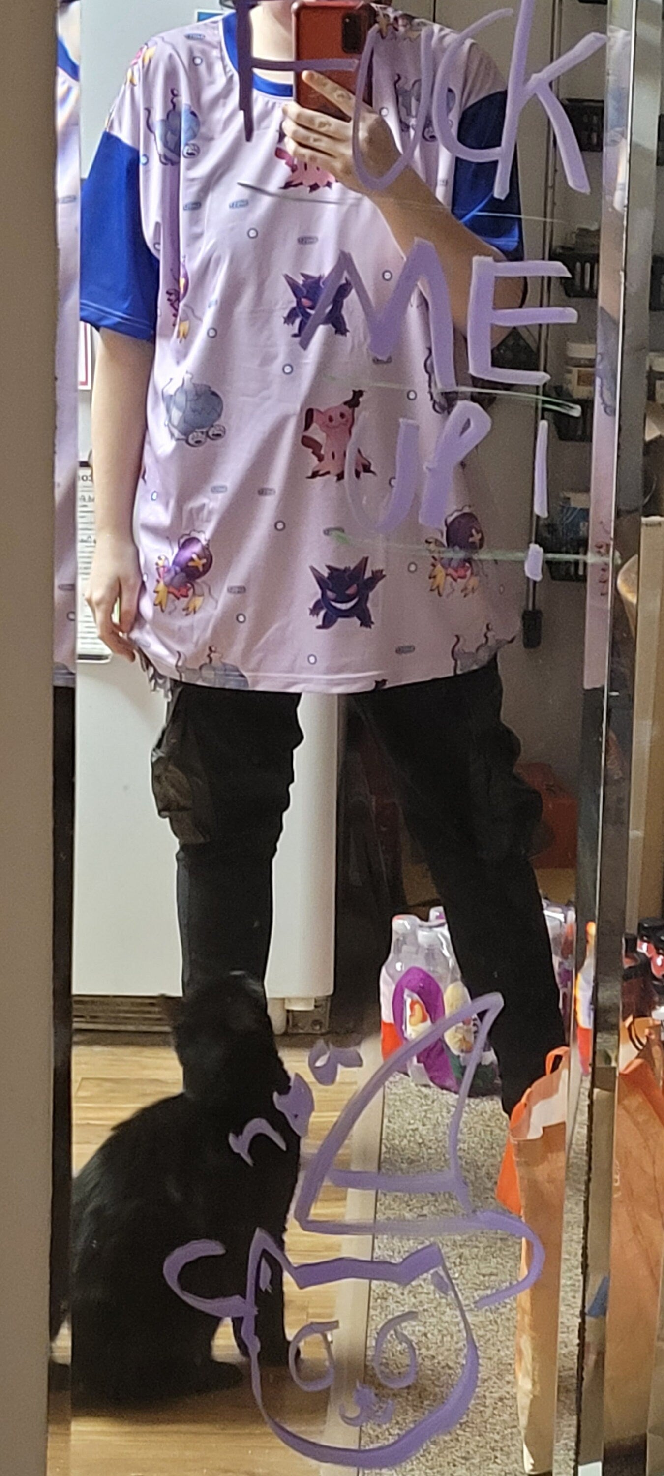 Ghost Pokemon All-Over-Print T-Shirt - Gengar, Mimikyu, Greavard, Drifblim