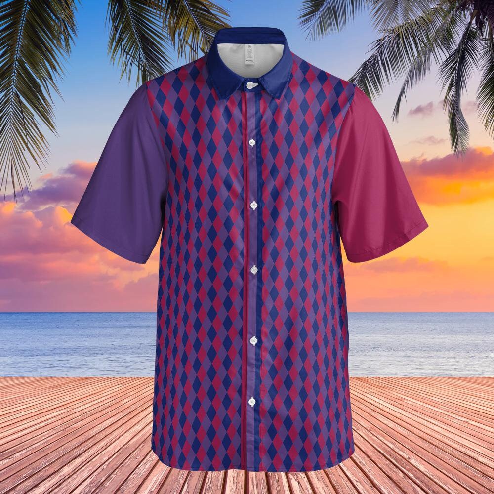 Bisexual Pride Button-Up Shirt