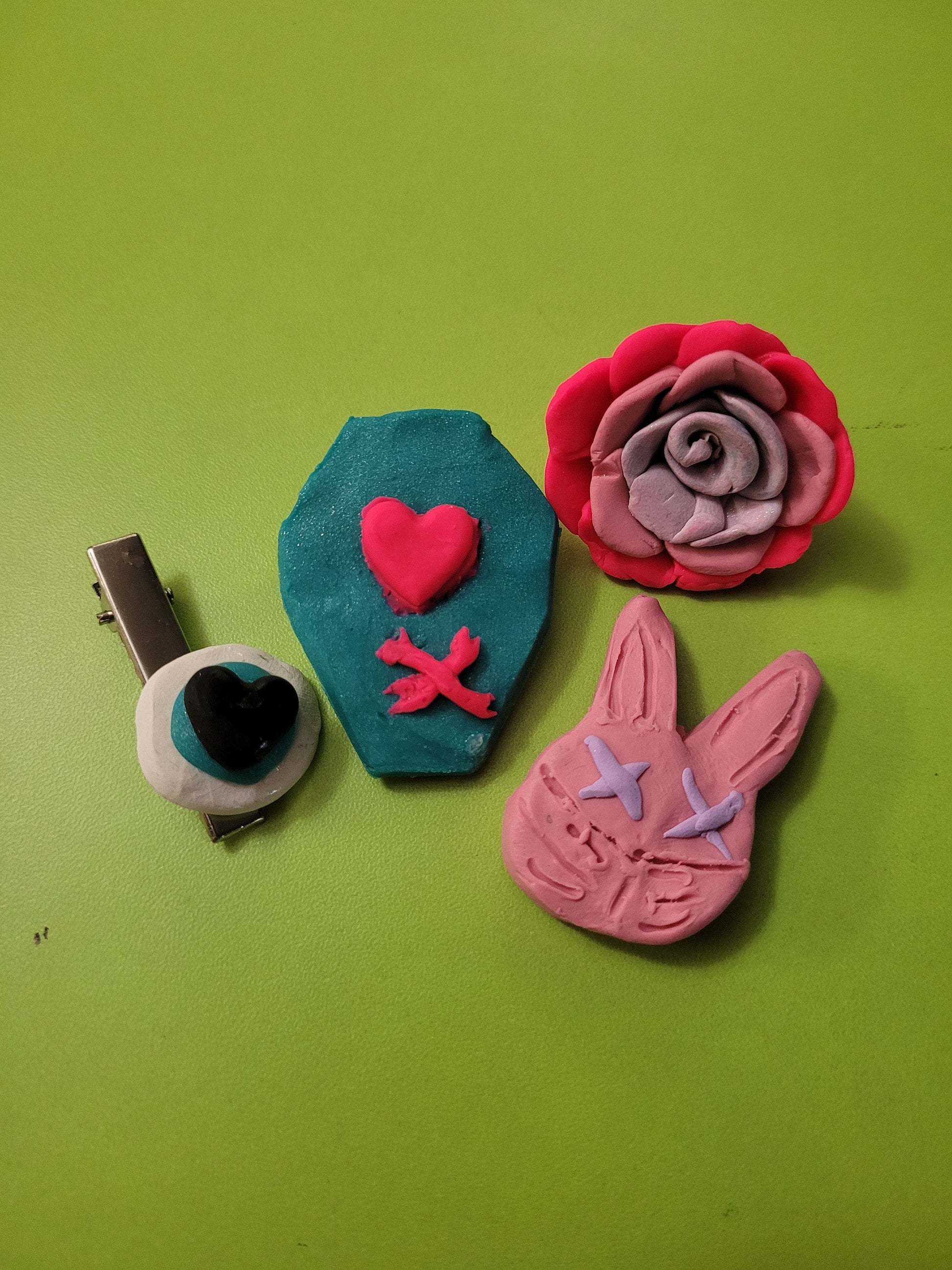 Menhera Style Polymer Clay Accessories