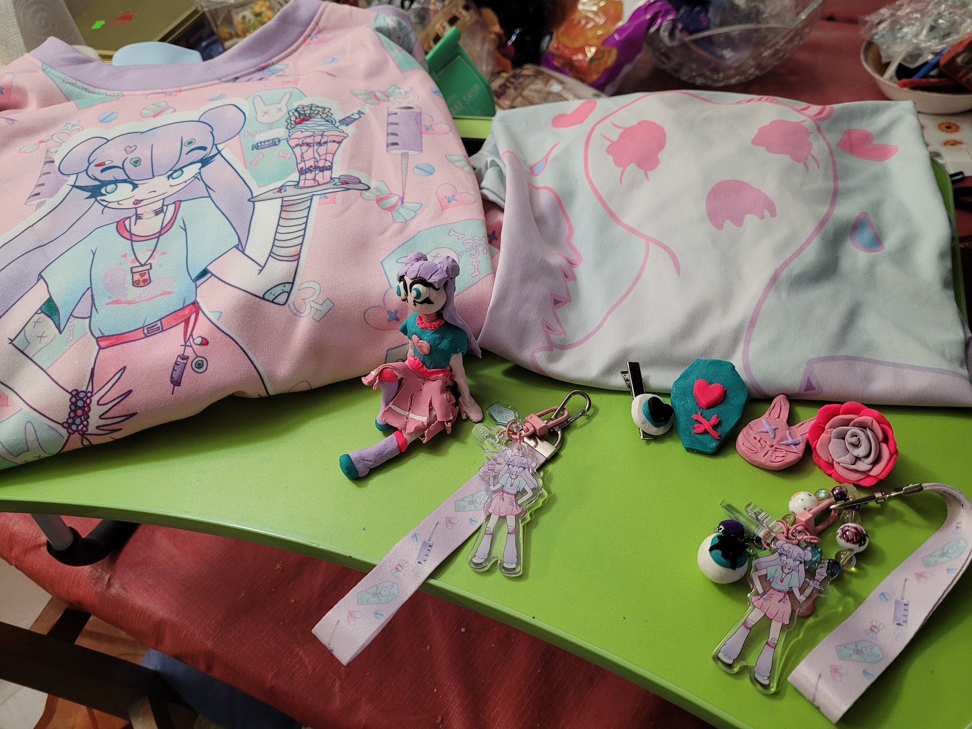 Menhera Style Polymer Clay Accessories