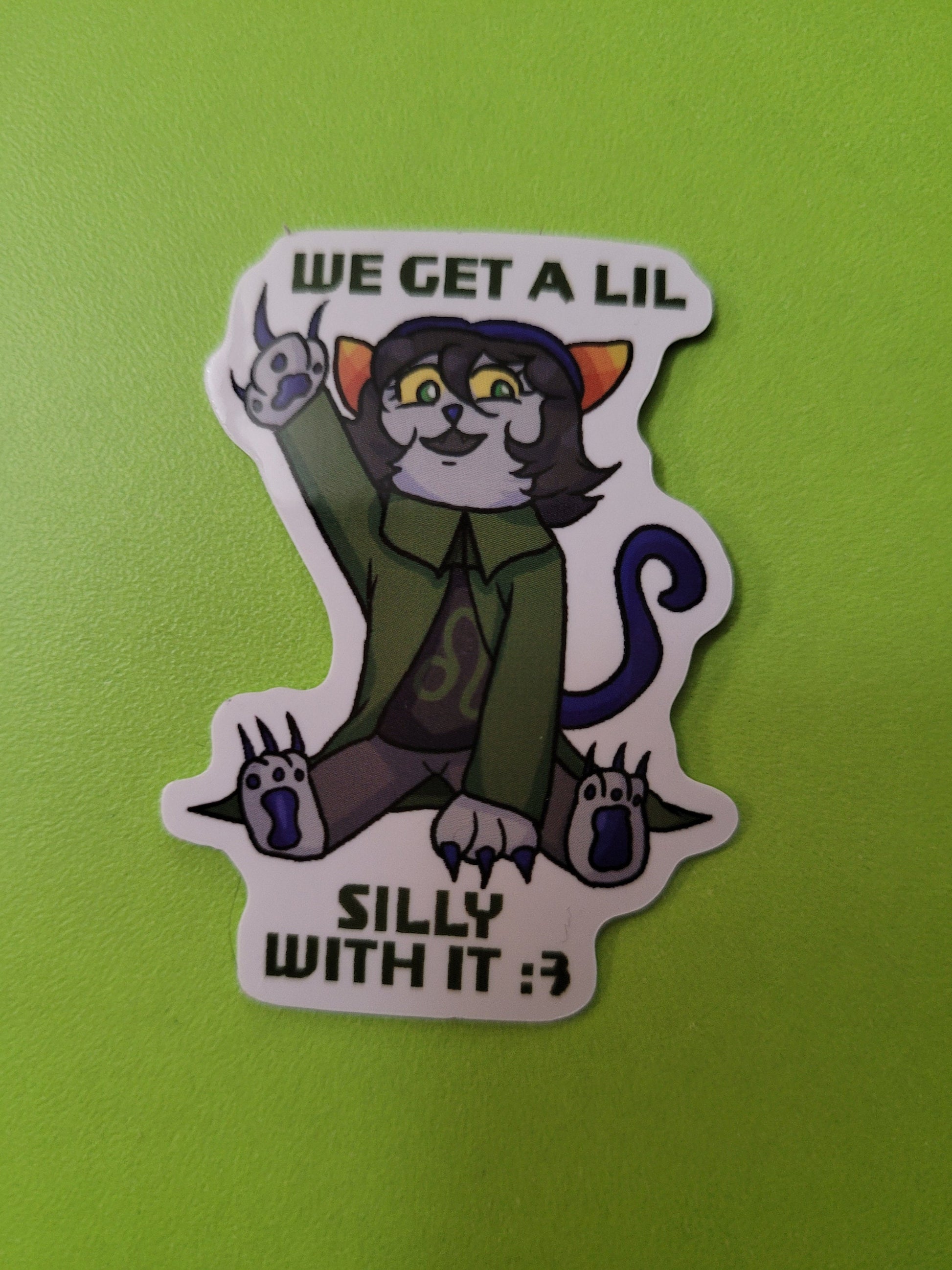 Homestuck Rose Lalonde Keychain / Nepeta Sticker
