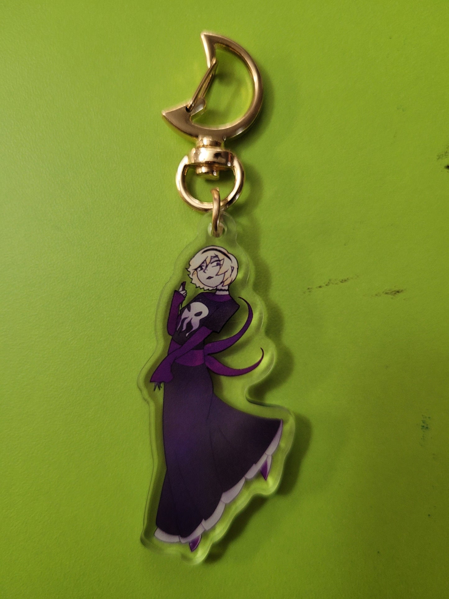 Homestuck Rose Lalonde Keychain / Nepeta Sticker