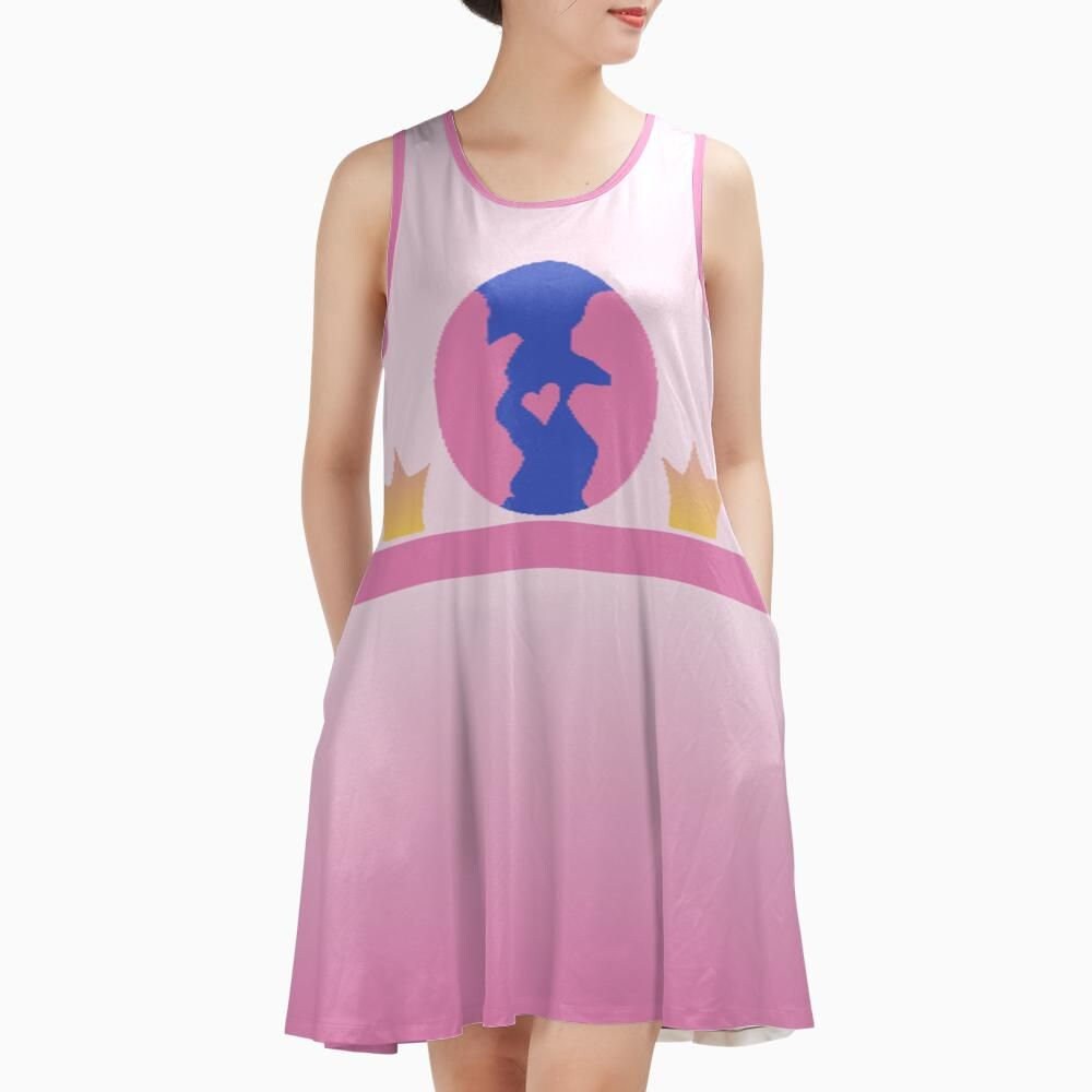 Pink World Is Mine Sleeveless Dress