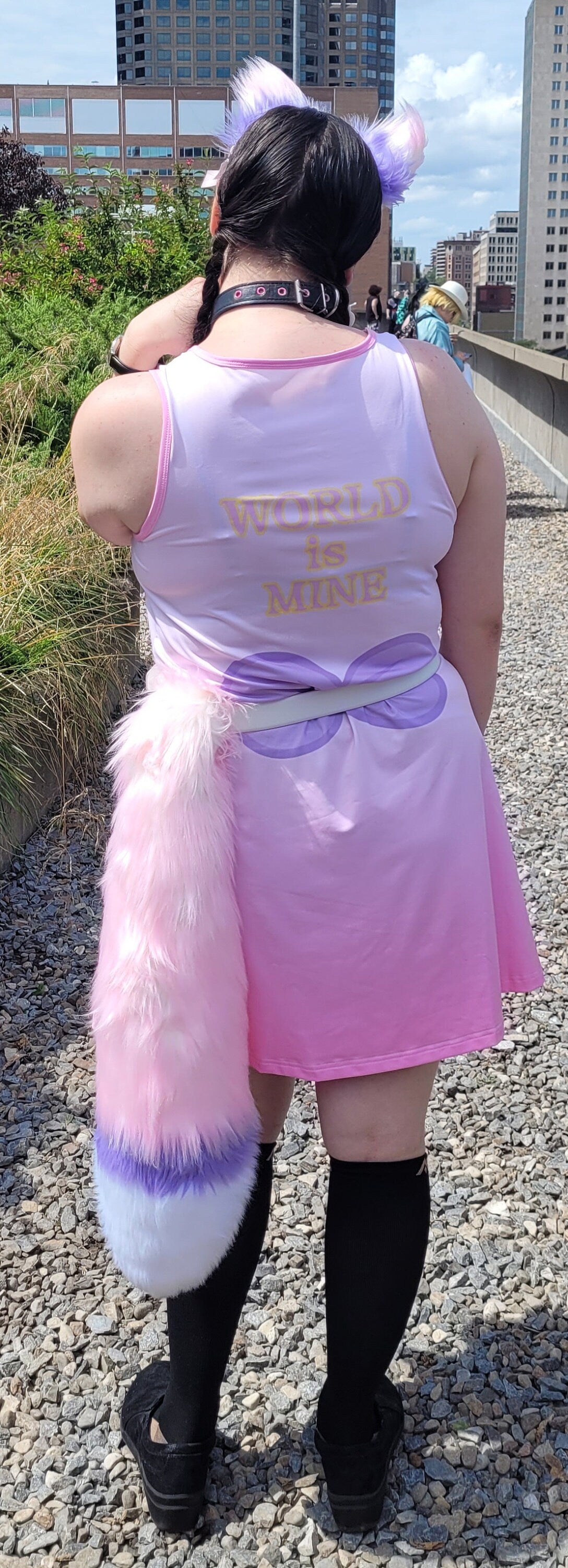 Pink World Is Mine Sleeveless Dress
