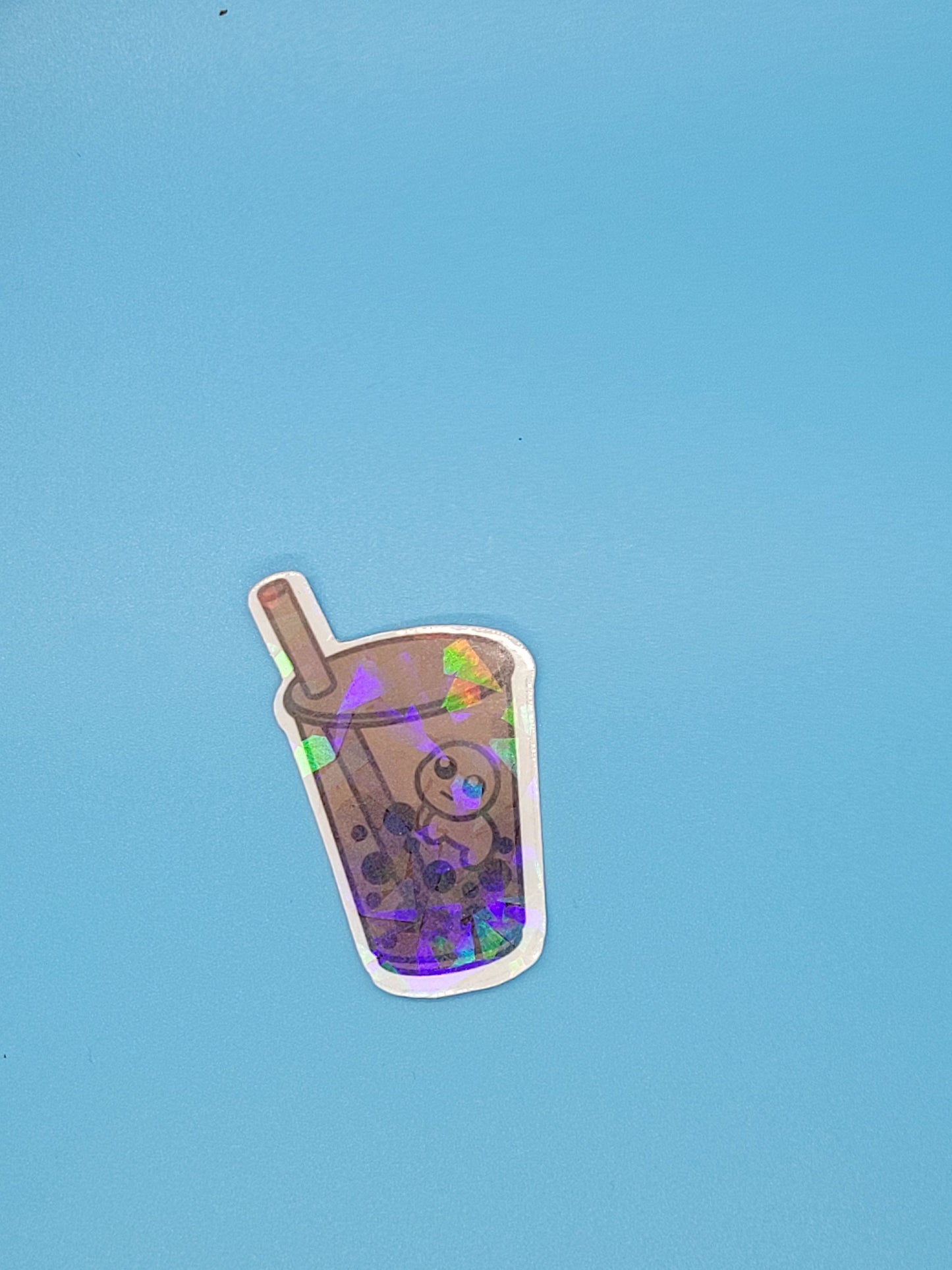 Boba Baby Holographic Stickers - tbh autism creature