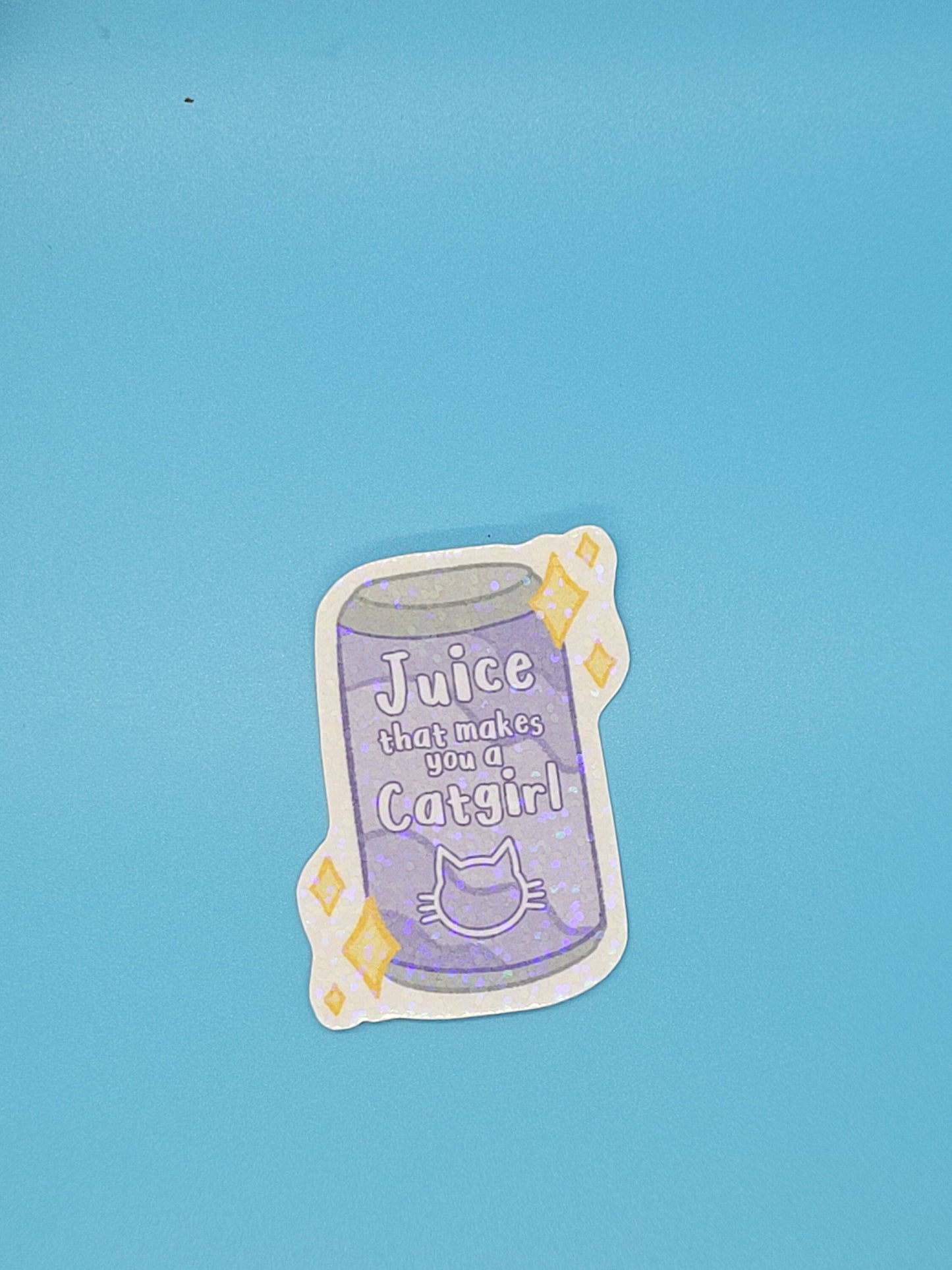 Transformation Juice Holographic Stickers