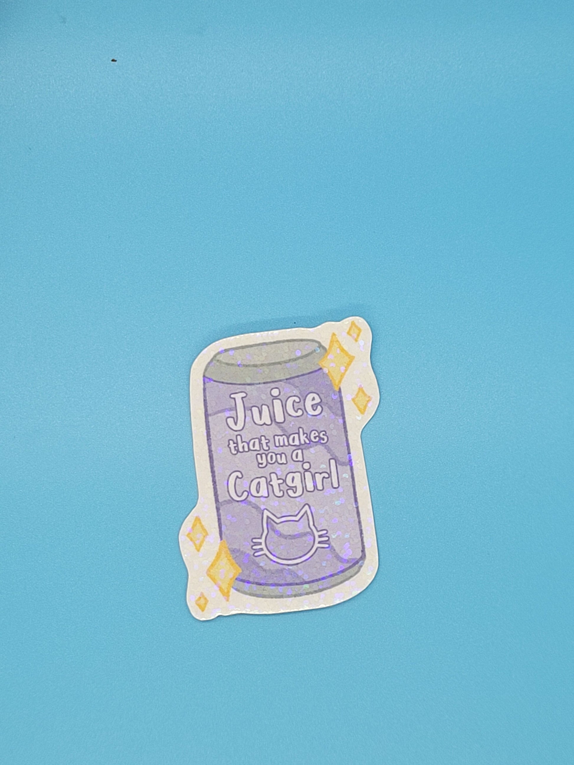 Transformation Juice Holographic Stickers