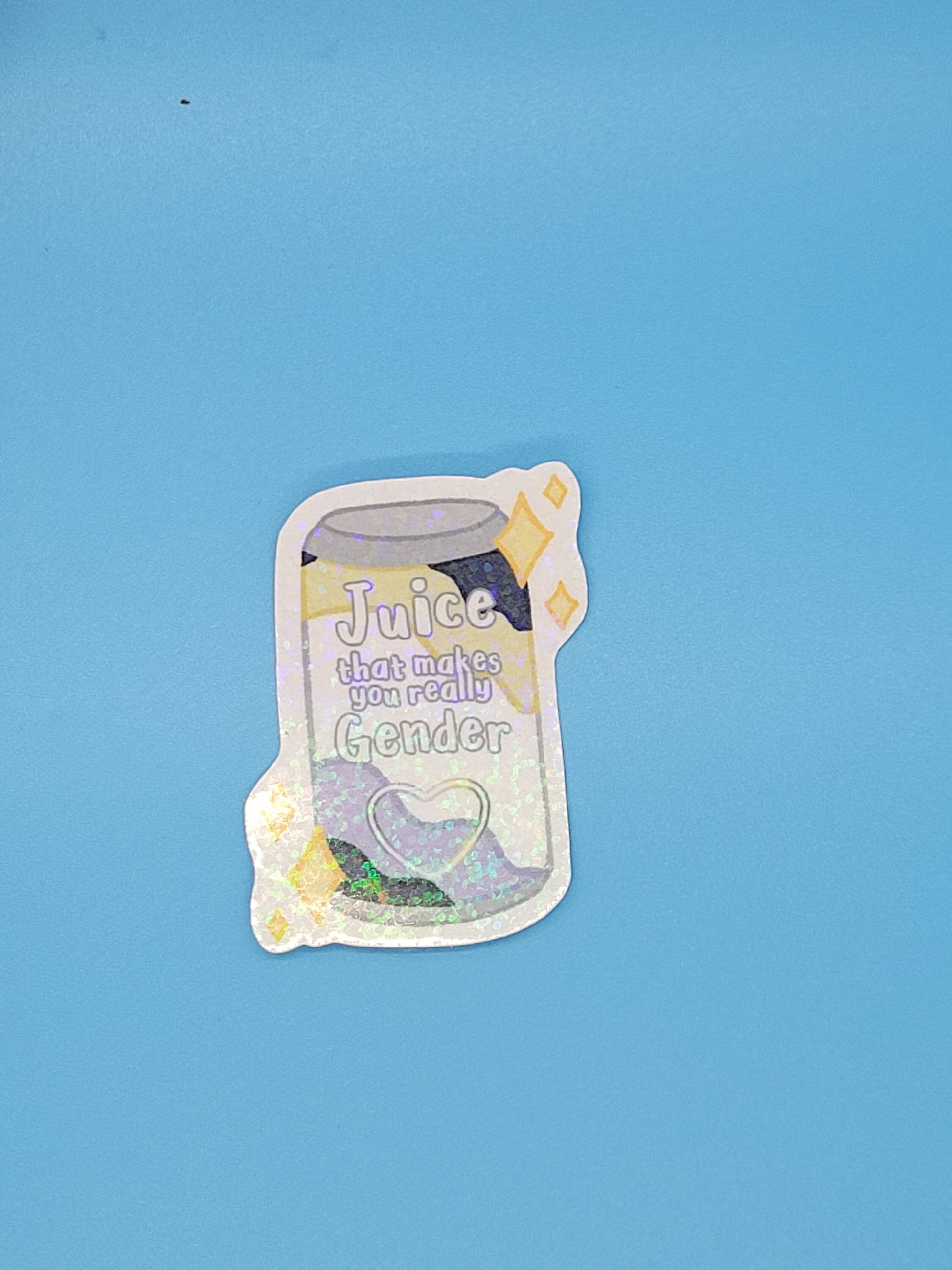 Transformation Juice Holographic Stickers