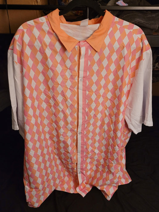Lesbian Pride Button-Up Shirt