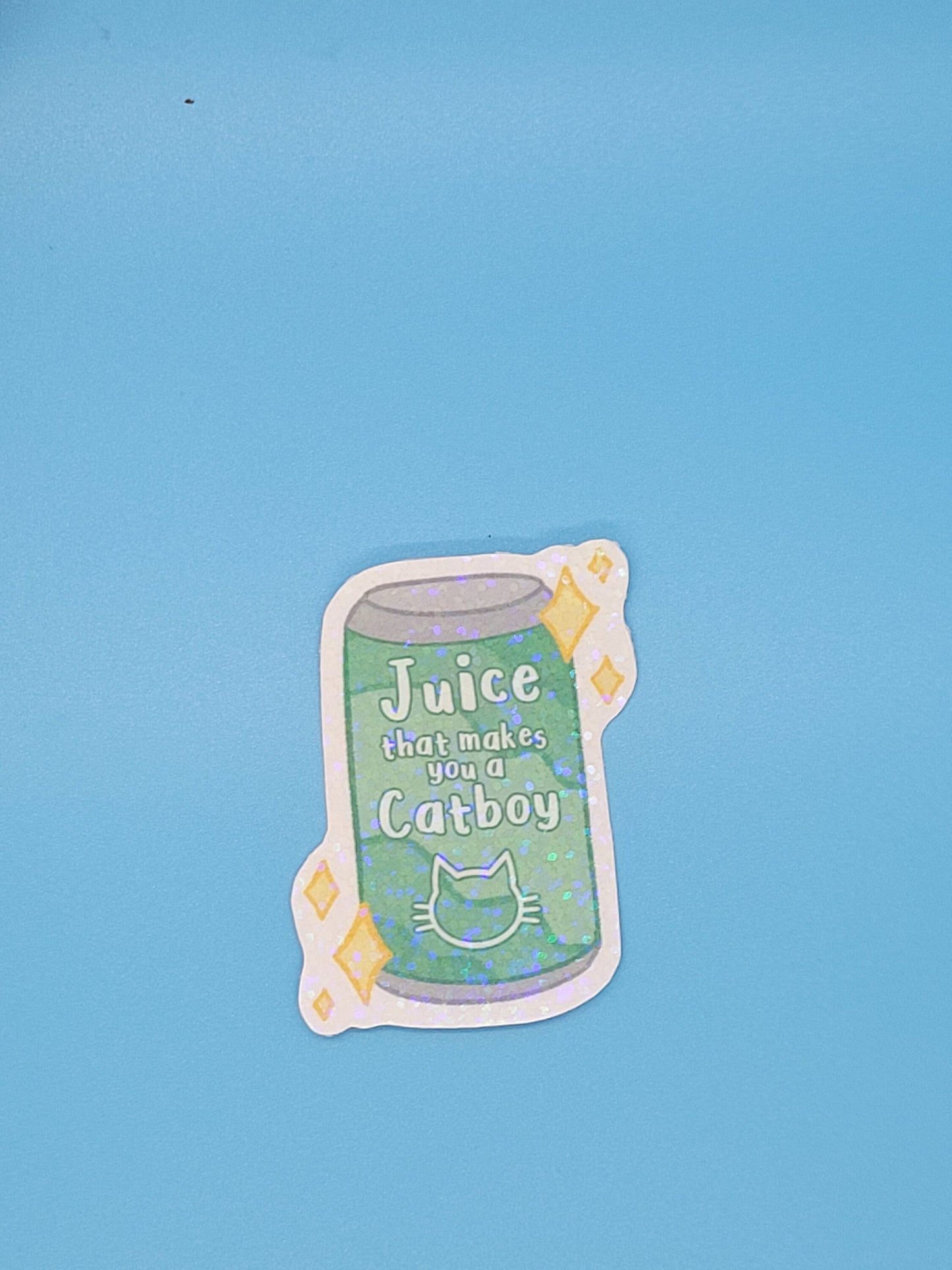 Transformation Juice Holographic Stickers