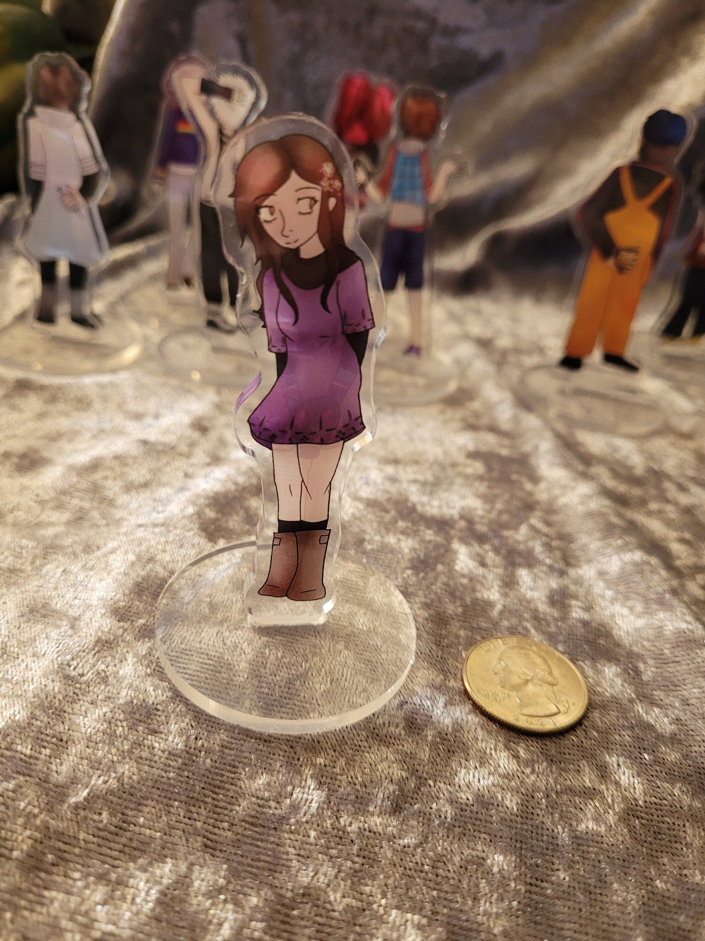 Zero Escape 999 Full Cast Double-Sided Acrylic Standee Figures
