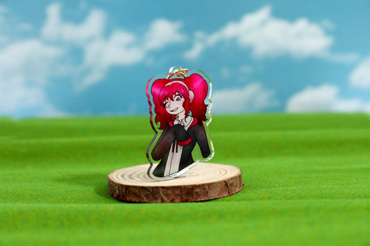 999 Zero Escape Clover Field Acrylic Keychain