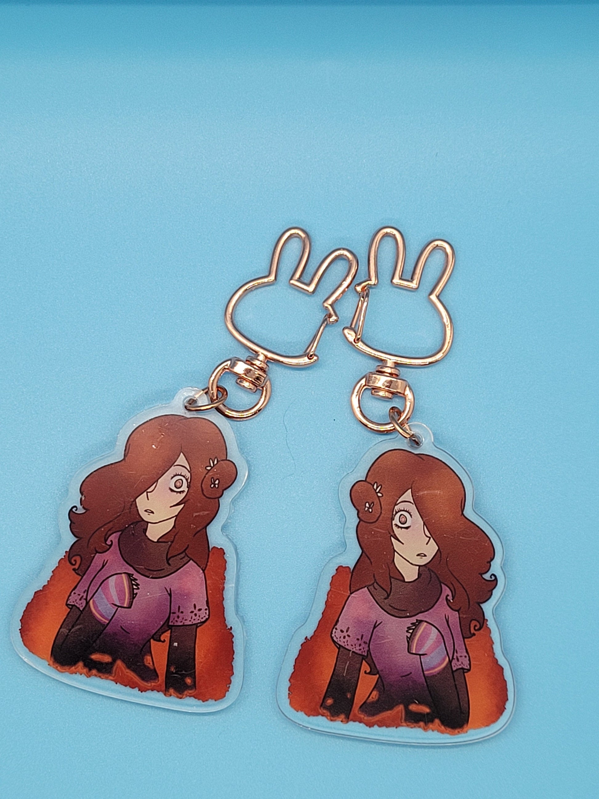 999 June / Akane Kurashiki Zero Escape Acrylic Keychain