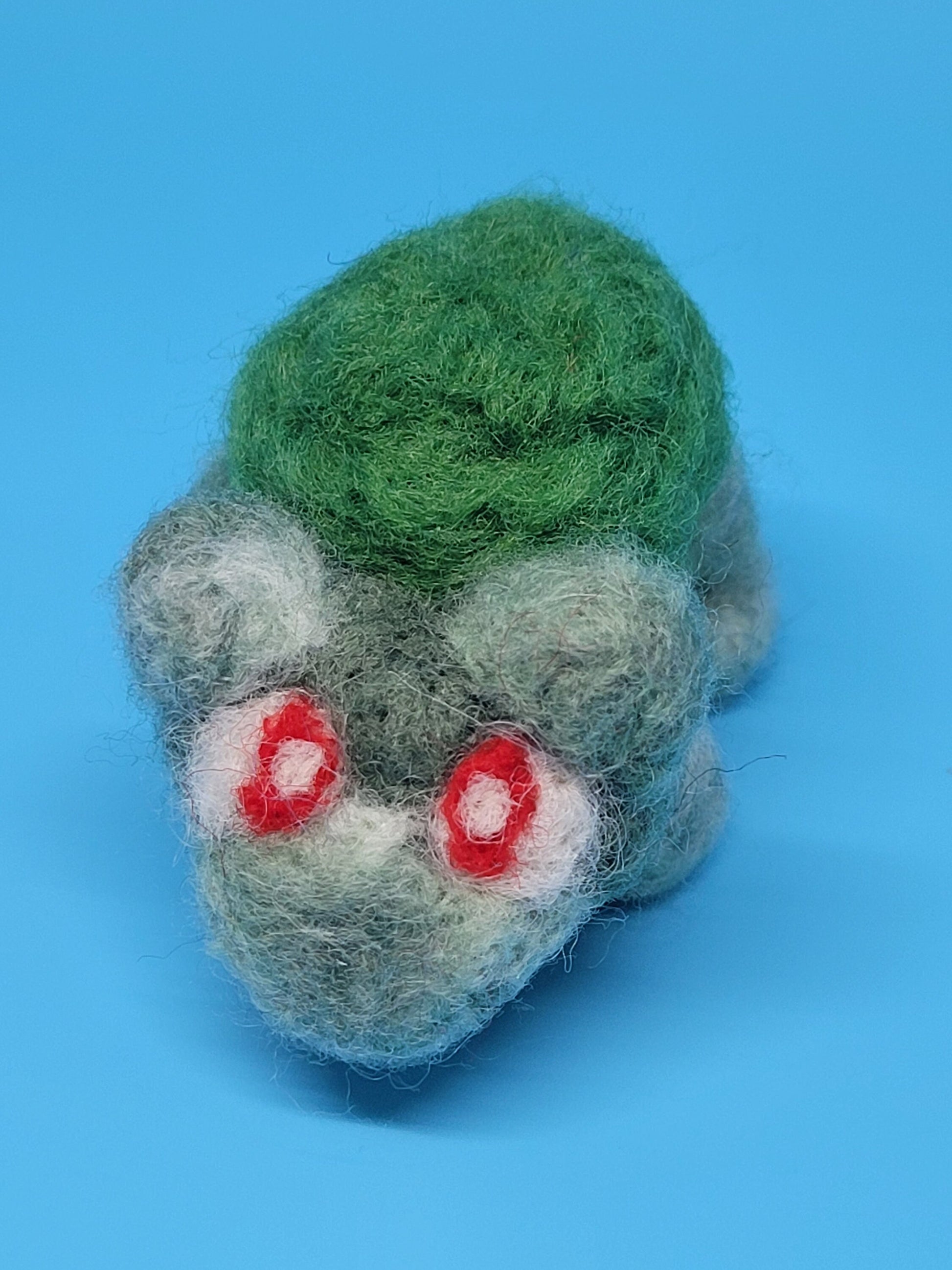 Needlefelt Bulbasaur Pokemon - Plush / Soft Sculpture