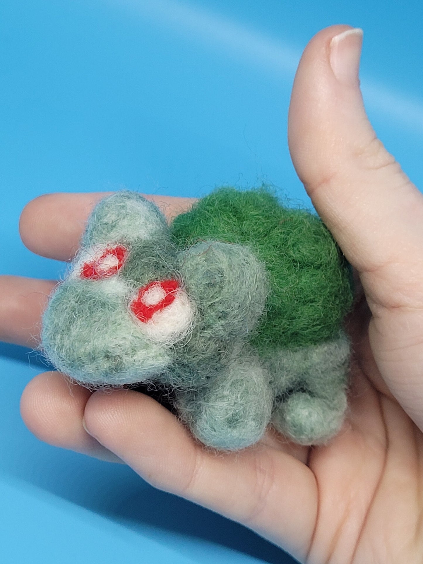 Needlefelt Bulbasaur Pokemon - Plush / Soft Sculpture