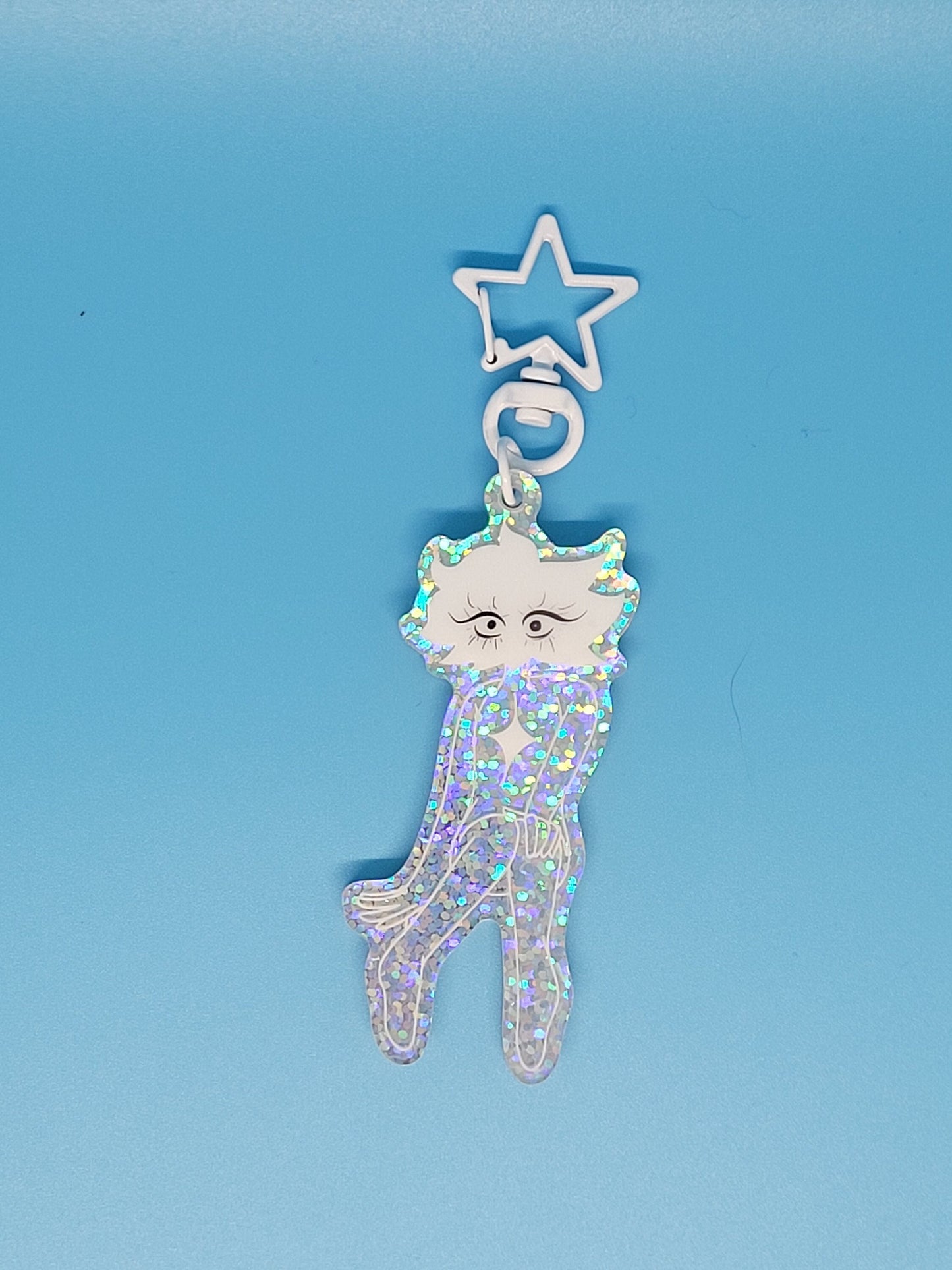 In Stars And Time Loop Holo Keychain