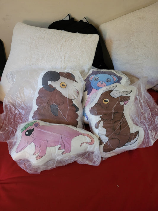 Entropic Float Shaped Throw Pillow Plushies