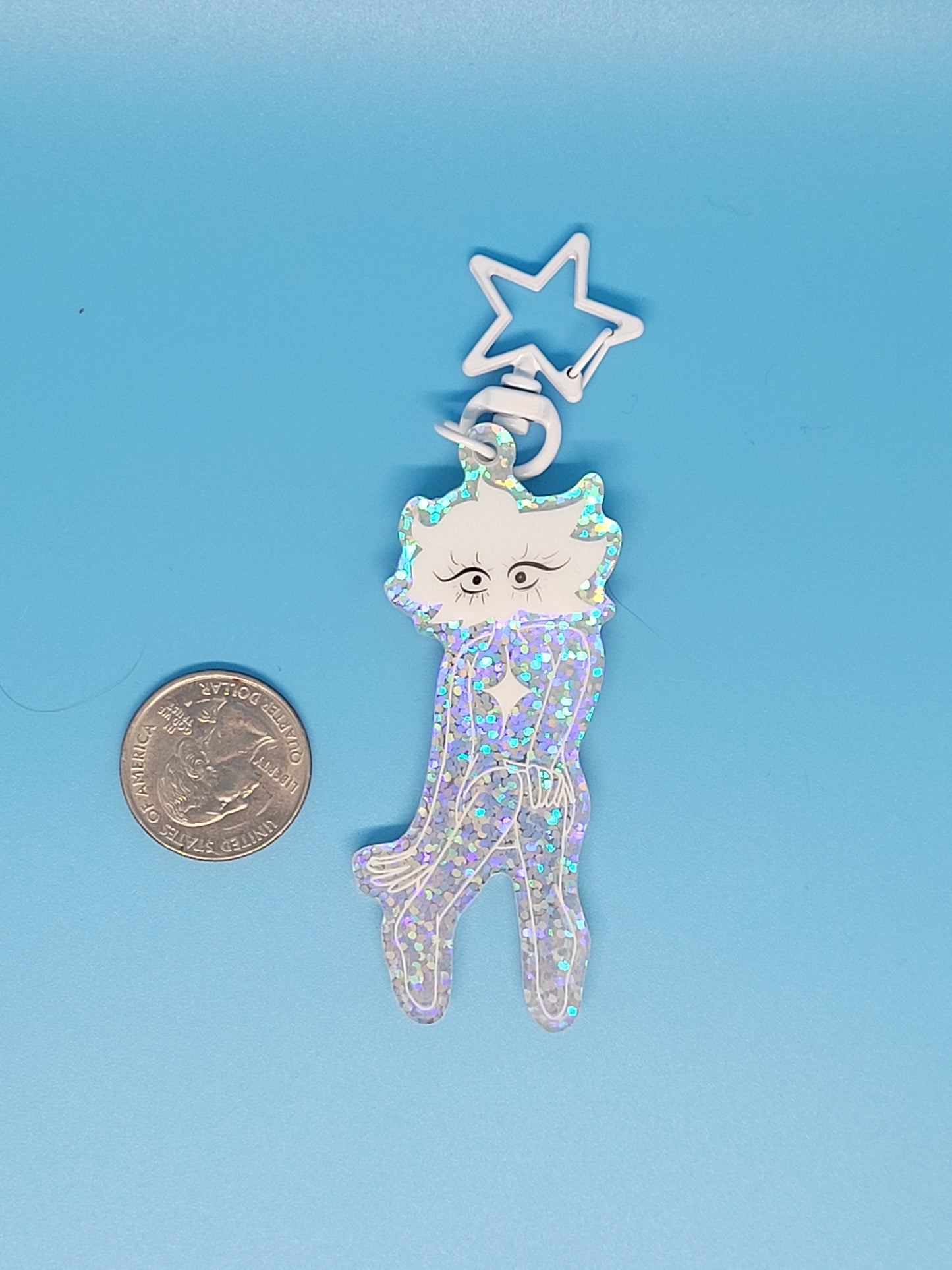 In Stars And Time Loop Holo Keychain