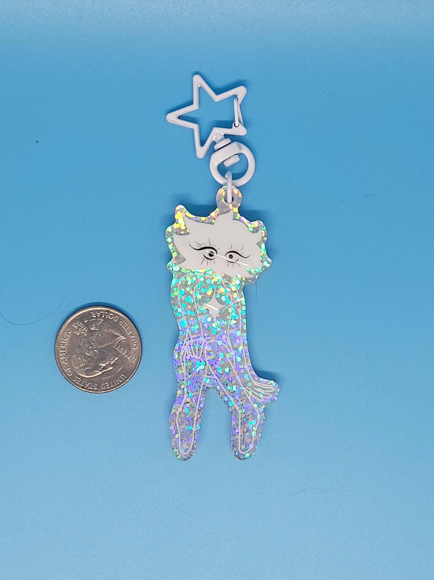 In Stars And Time Loop Holo Keychain