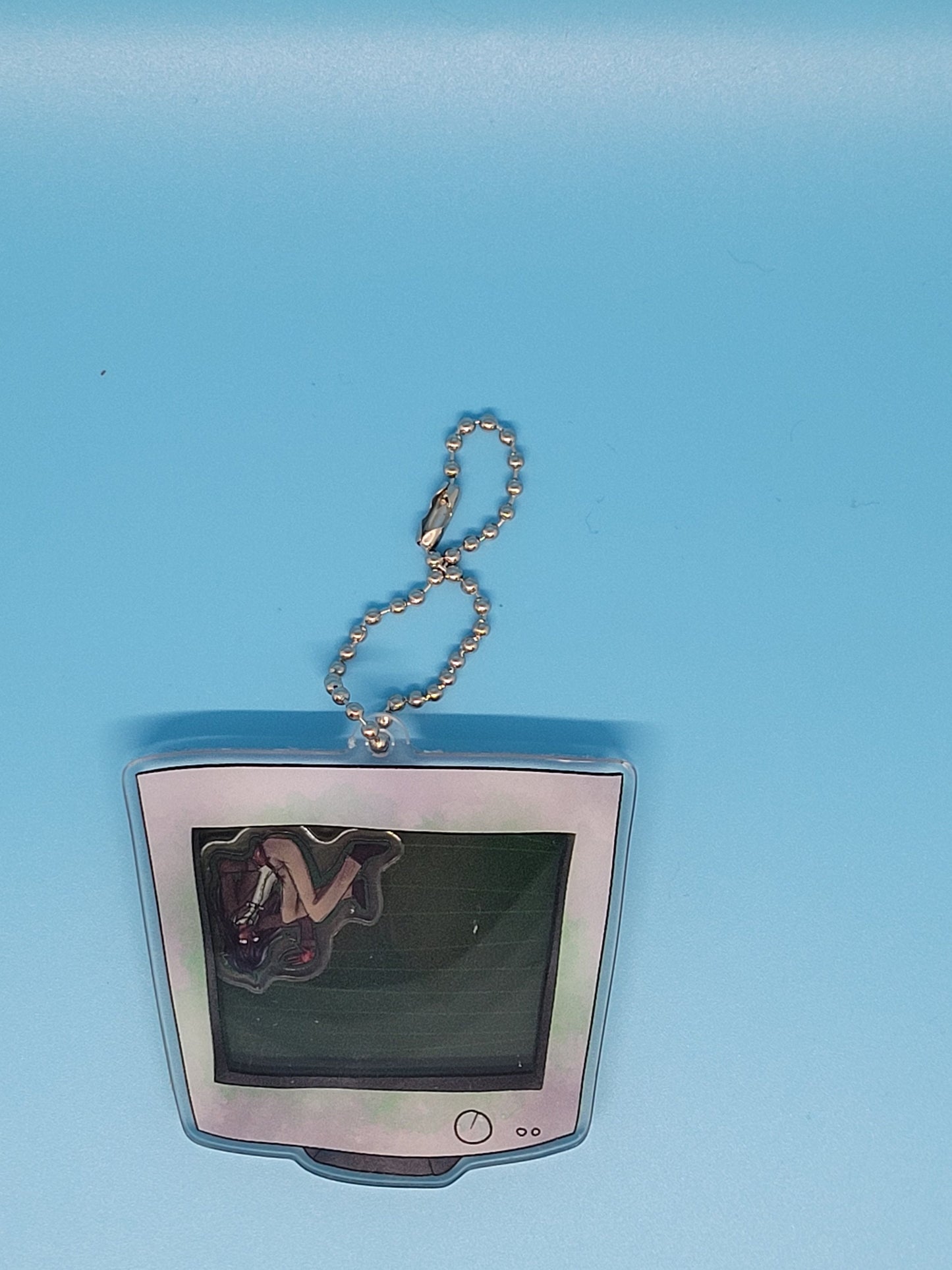 The Magnus Protocol Jon In A Computer Shaker Keychain