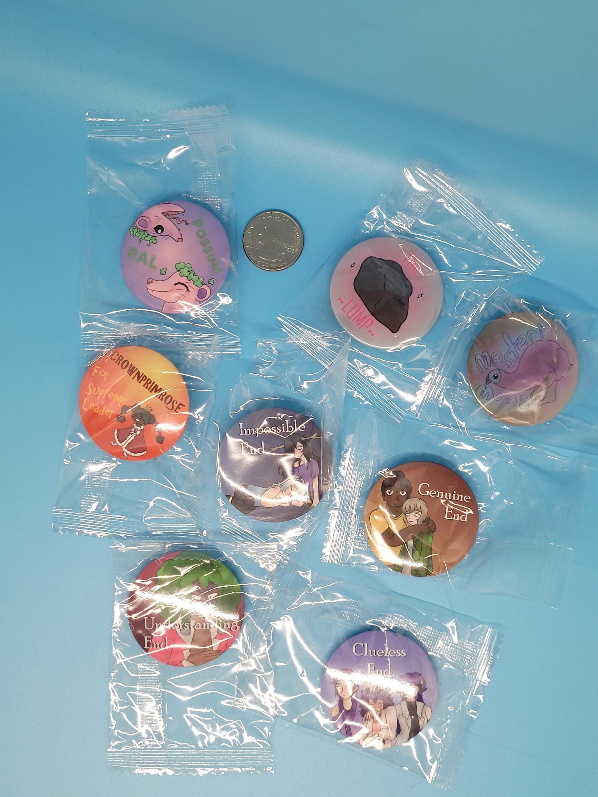 Entropic Float Pin Badges - 2024 Edition