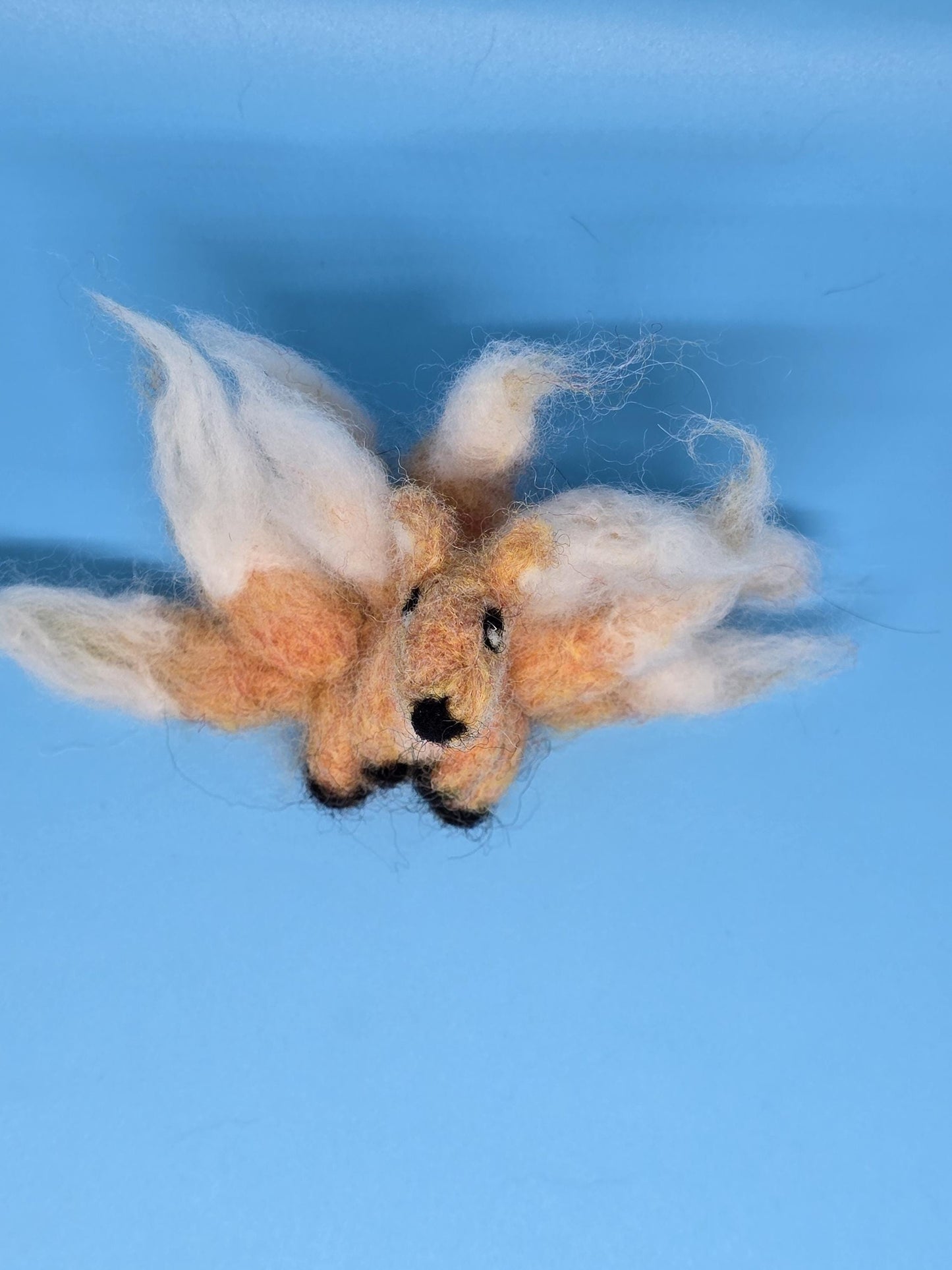 Needlefelt Nine-Tailed Fox - Plush / Soft Sculpture