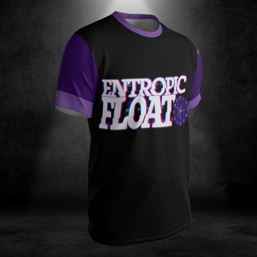 Entropic Float Logo All-over Print Comfort T-shirt