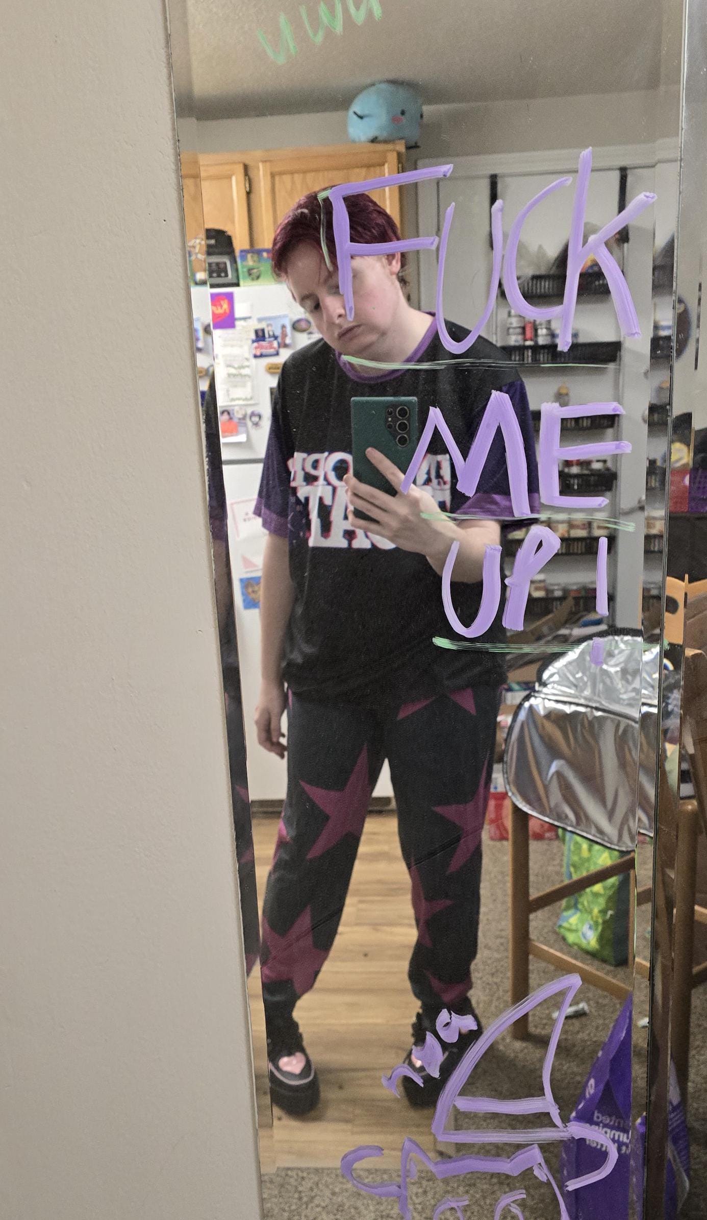 Entropic Float Kanatsune Ame All-over Print Pajama Pants