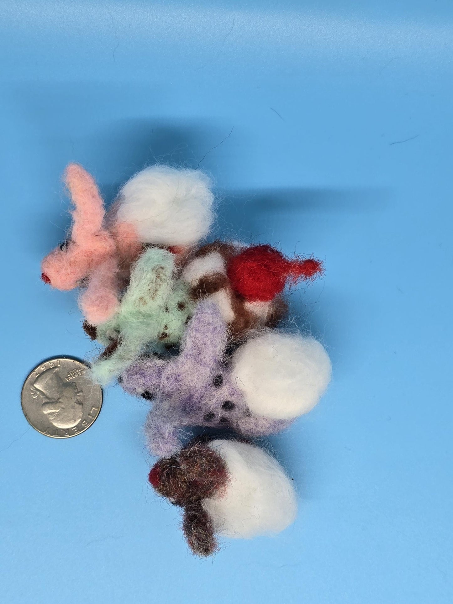 Needlefelt Dessert Bunny - Plush / Soft Sculpture