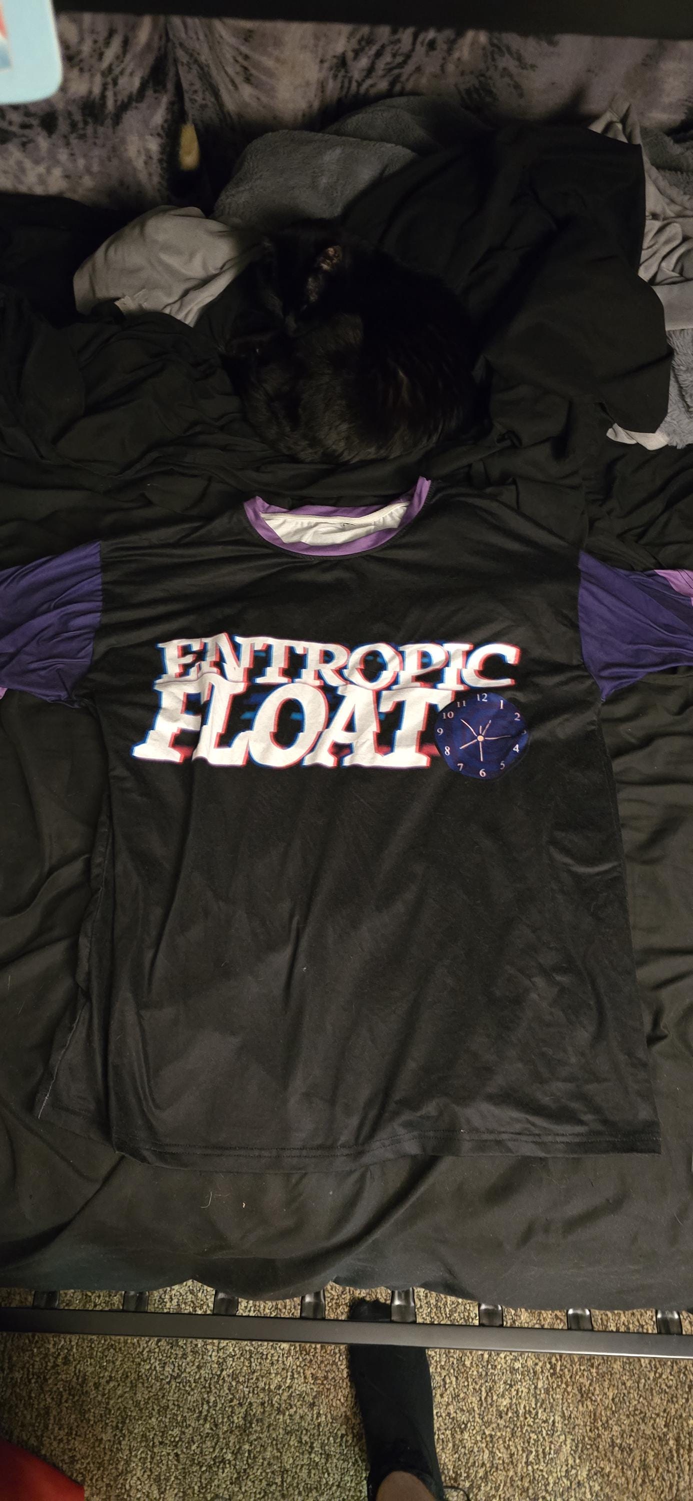 Entropic Float Logo All-over Print Comfort T-shirt
