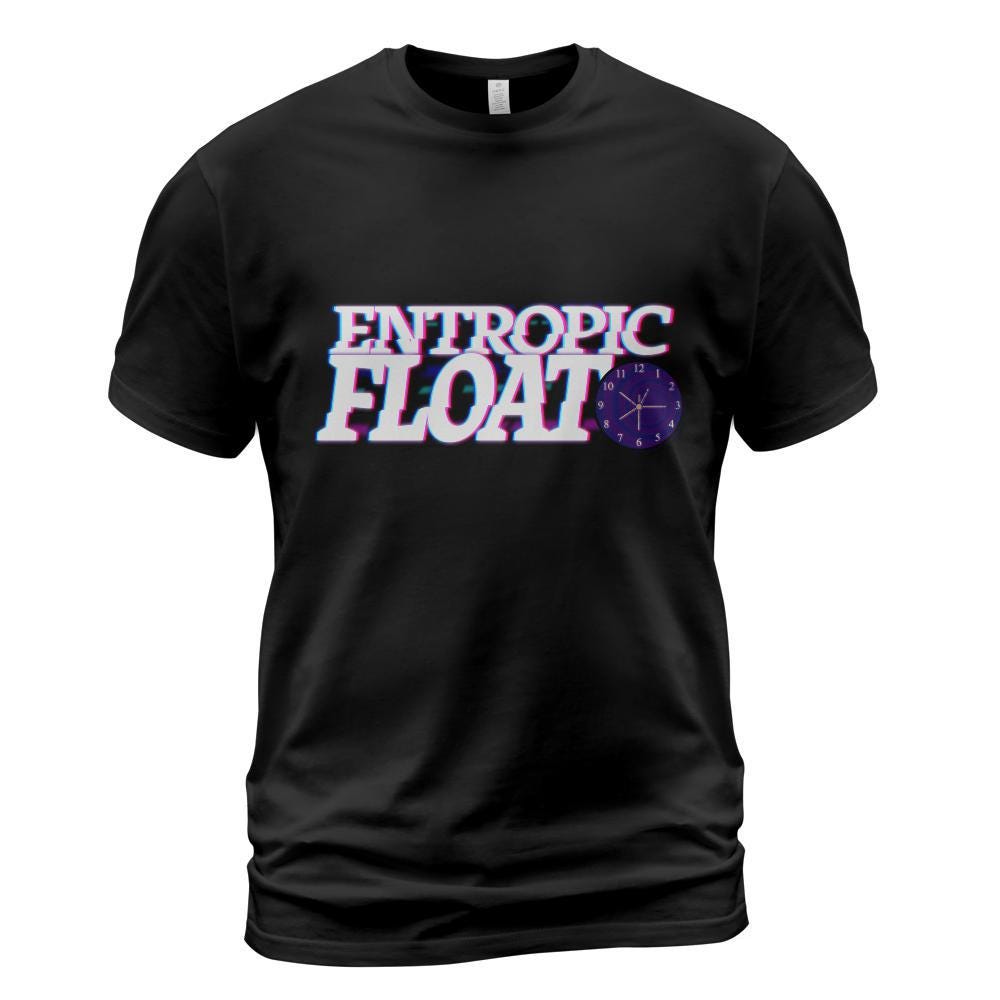 Entropic Float Logo 100% Cotton T-Shirt