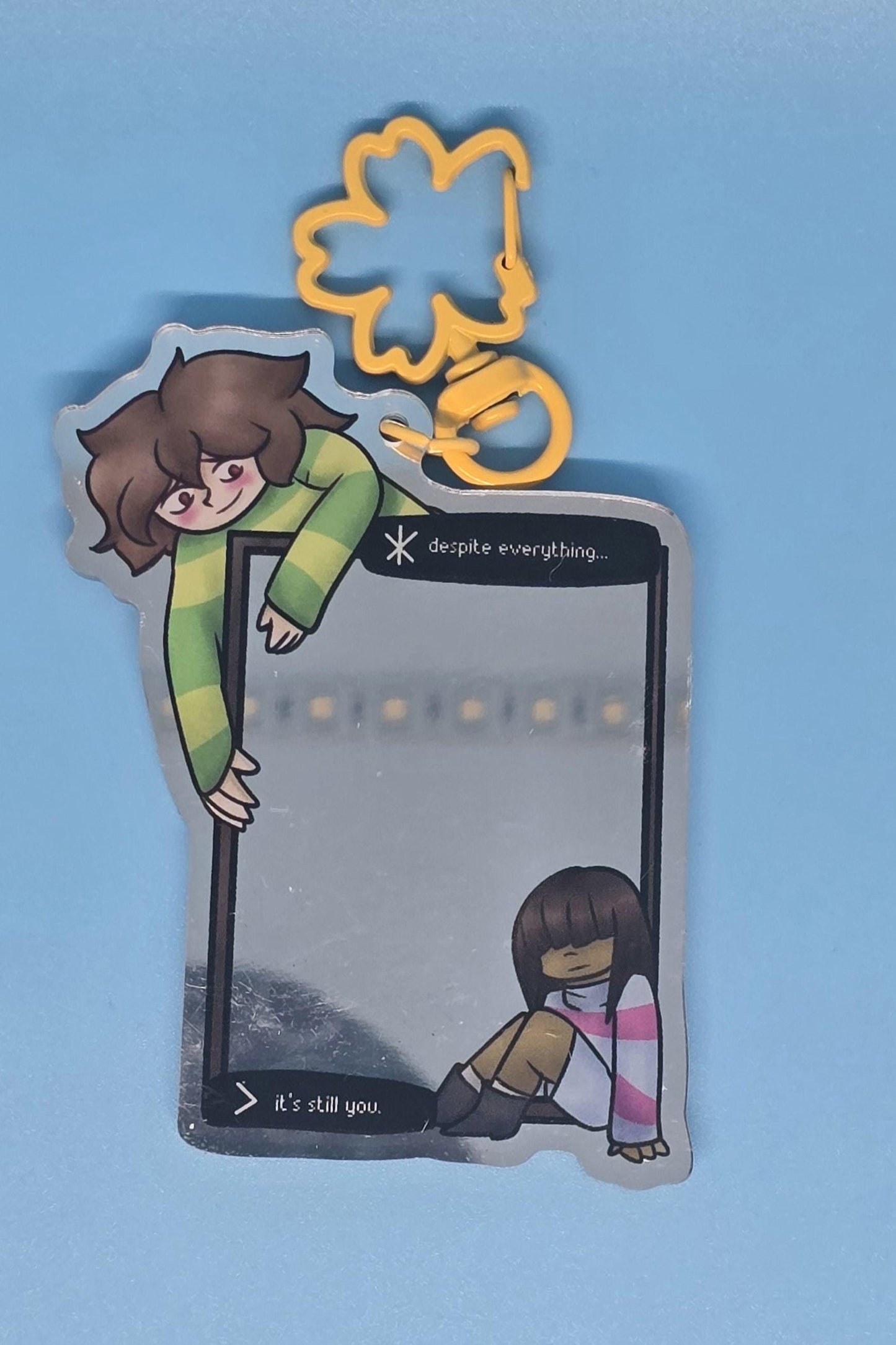 It's Still You Undertale Mirror Keychain