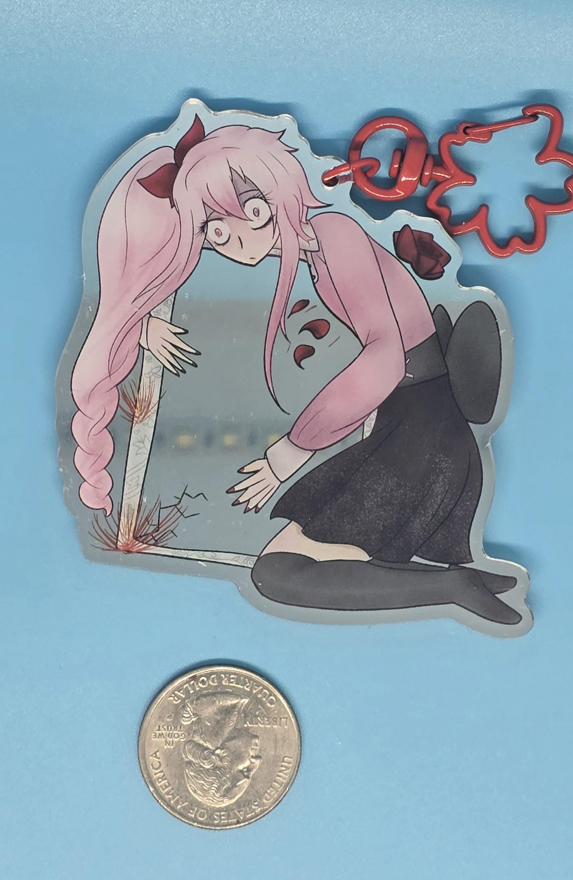 Mizuki Akiyama Project Sekai Mirror Keychain