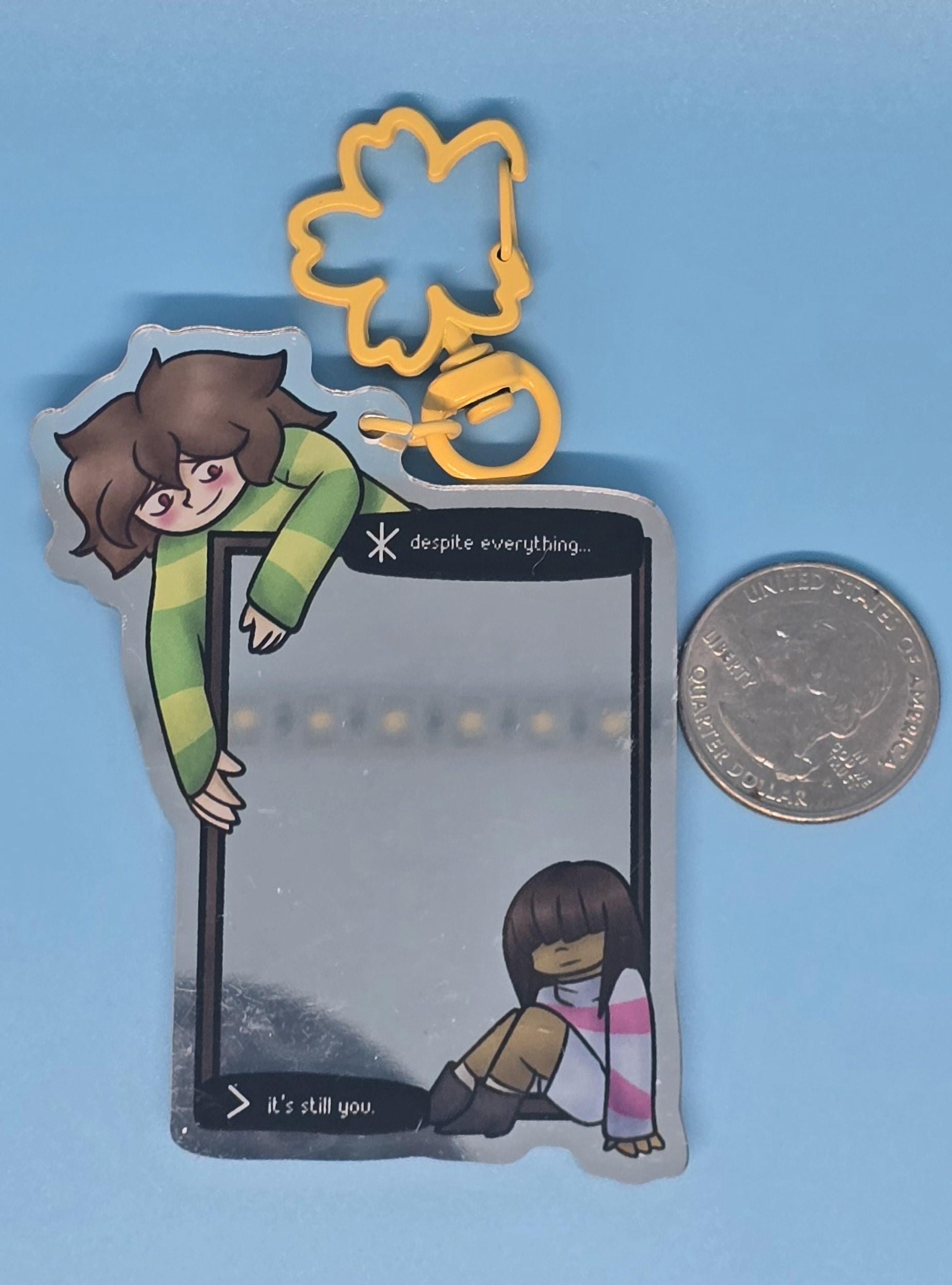 It's Still You Undertale Mirror Keychain