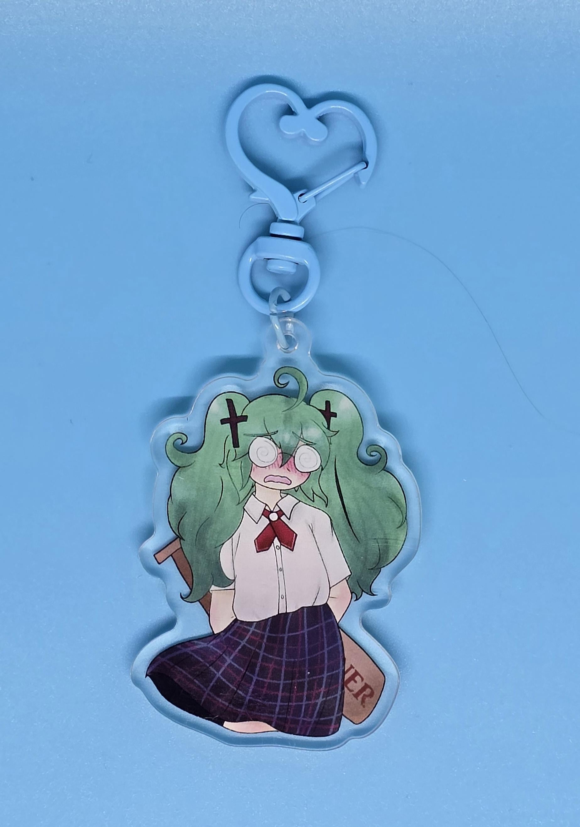 Hatsune Miku Confessions Of A Rotten Girl Double-Sided Acrylic Keychain