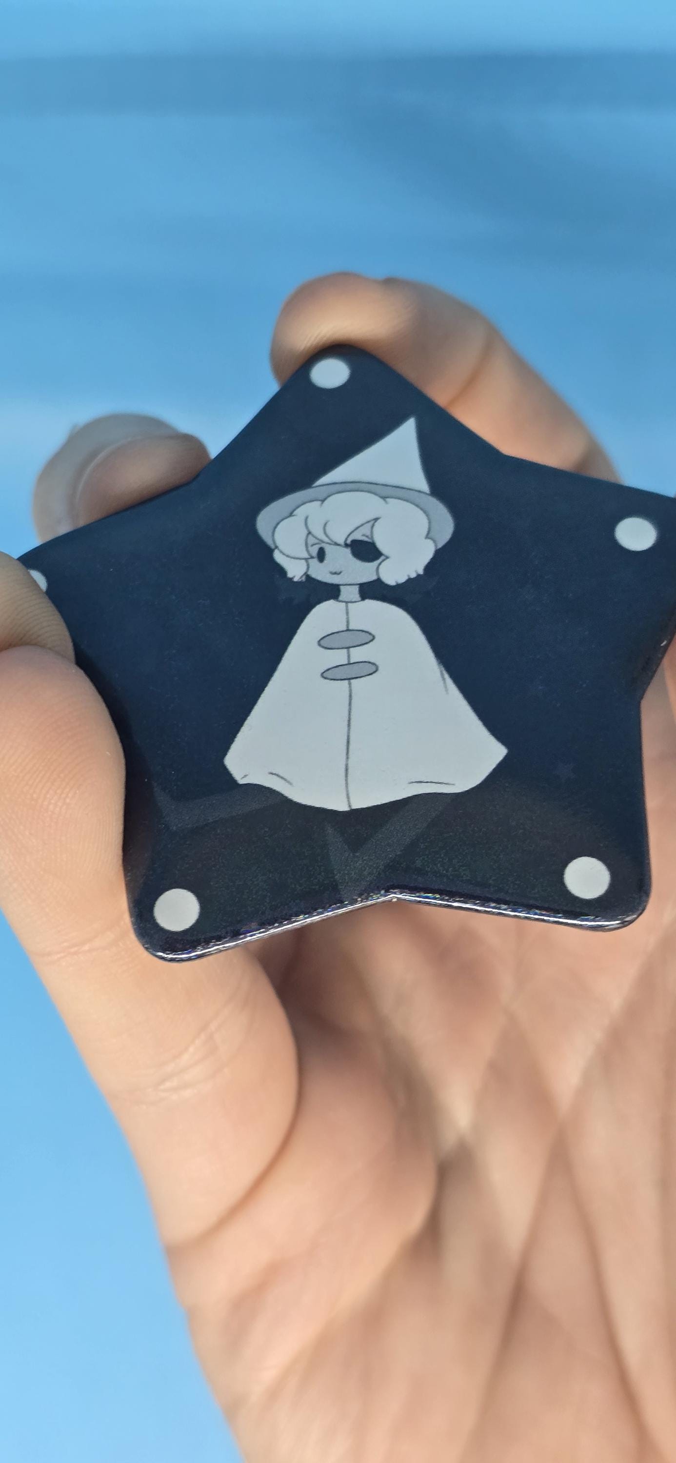 ISAT Little Siffrin Holographic Star Pin Badges