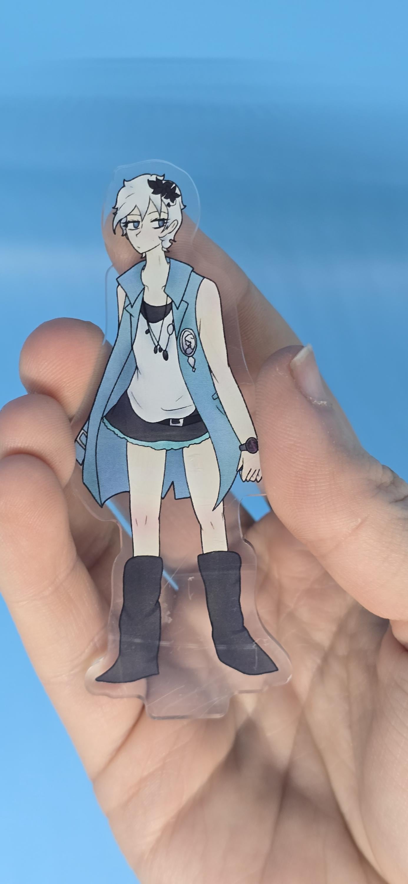 Zero Escape Virtue's Last Reward Phi Double-Sided Acrylic Standee Figure