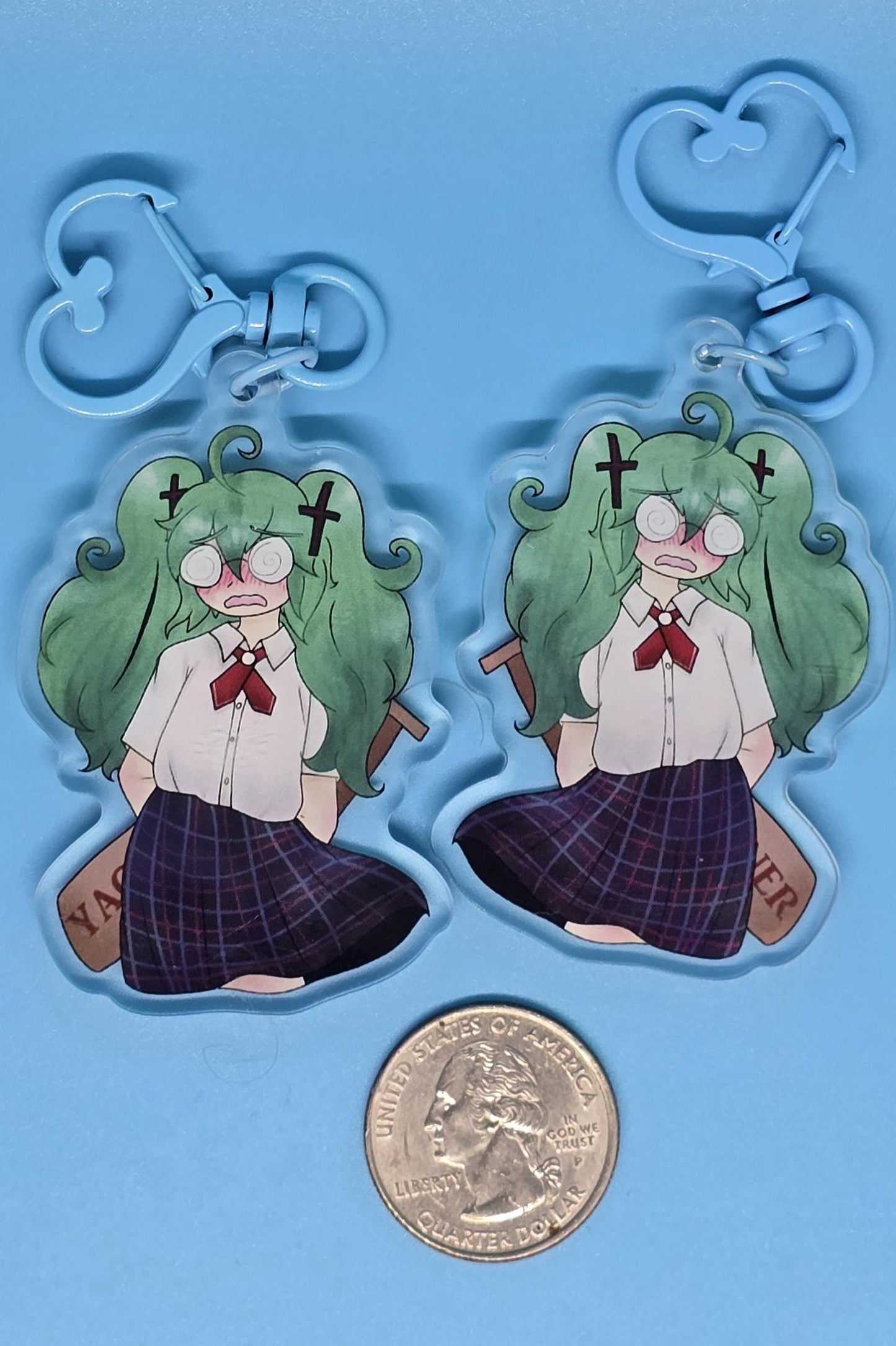Hatsune Miku Confessions Of A Rotten Girl Double-Sided Acrylic Keychain