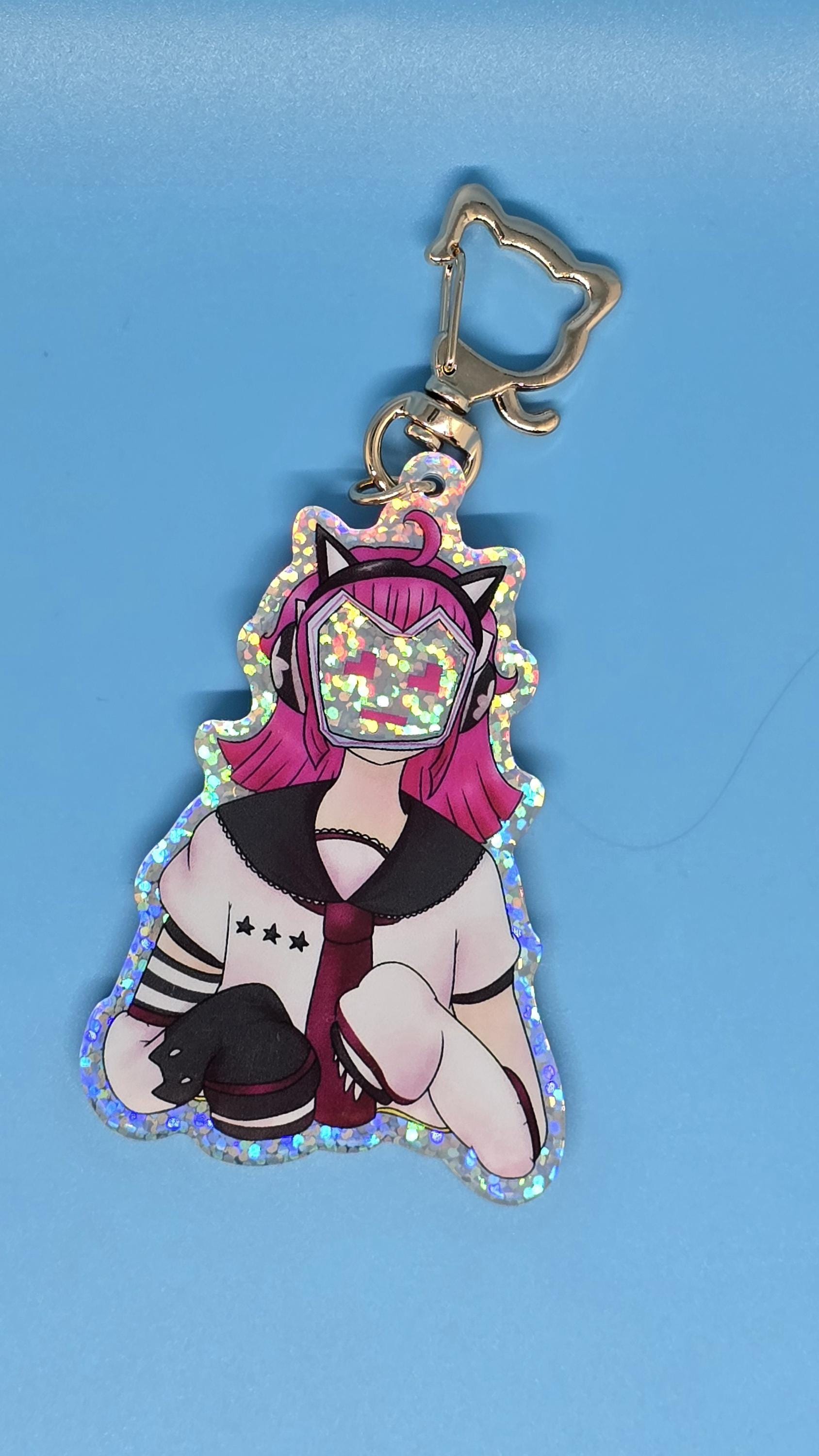 Love Live Nijigasaki Rina Tennouji Double-Sided Holo Keychain