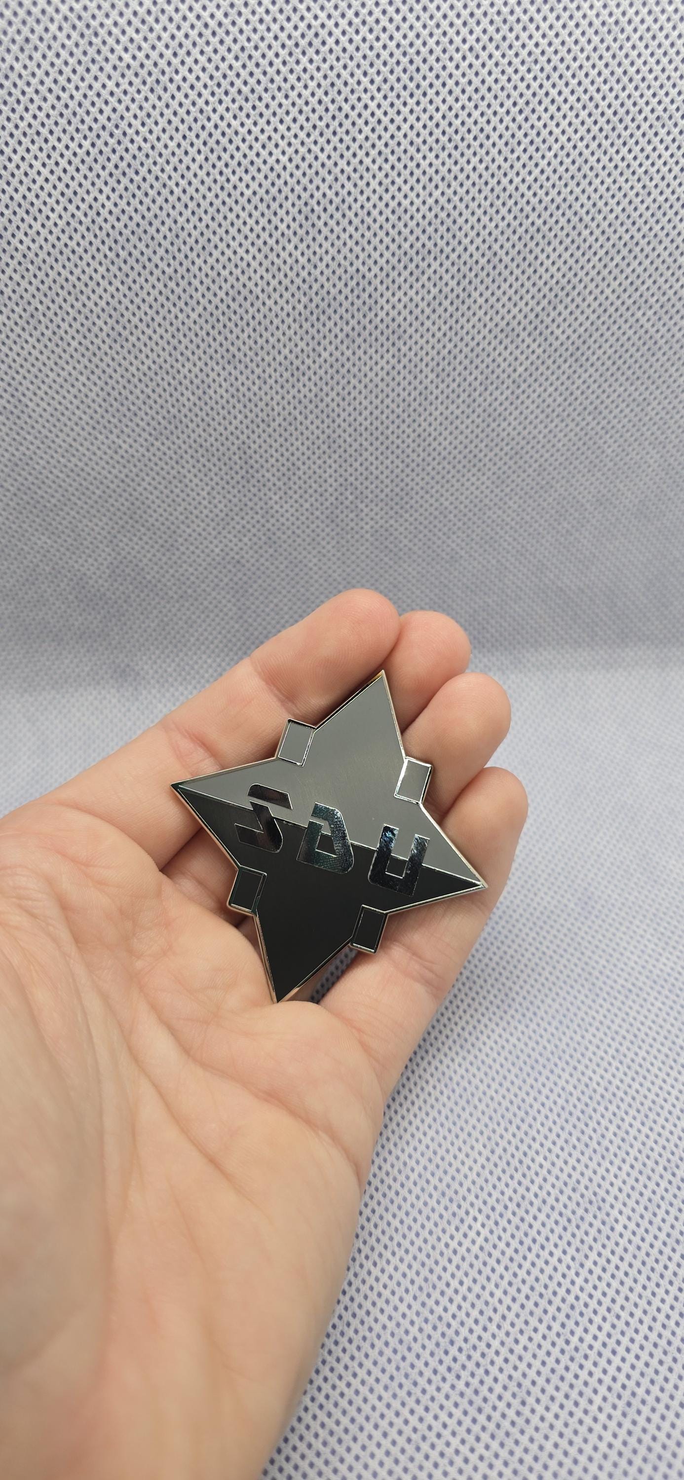 The Hundred Line Last Defense Academy SDU Member Enamel Pin