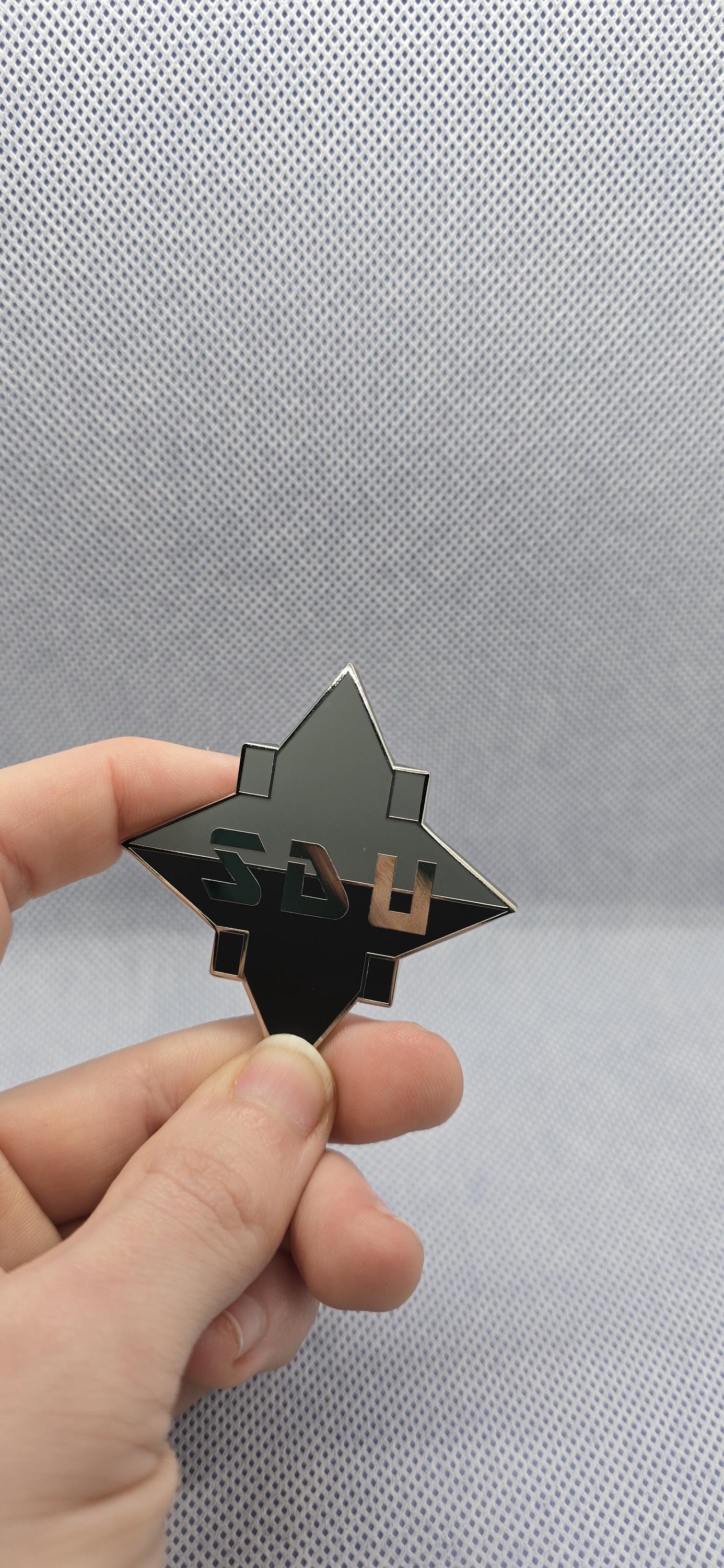 The Hundred Line Last Defense Academy SDU Member Enamel Pin