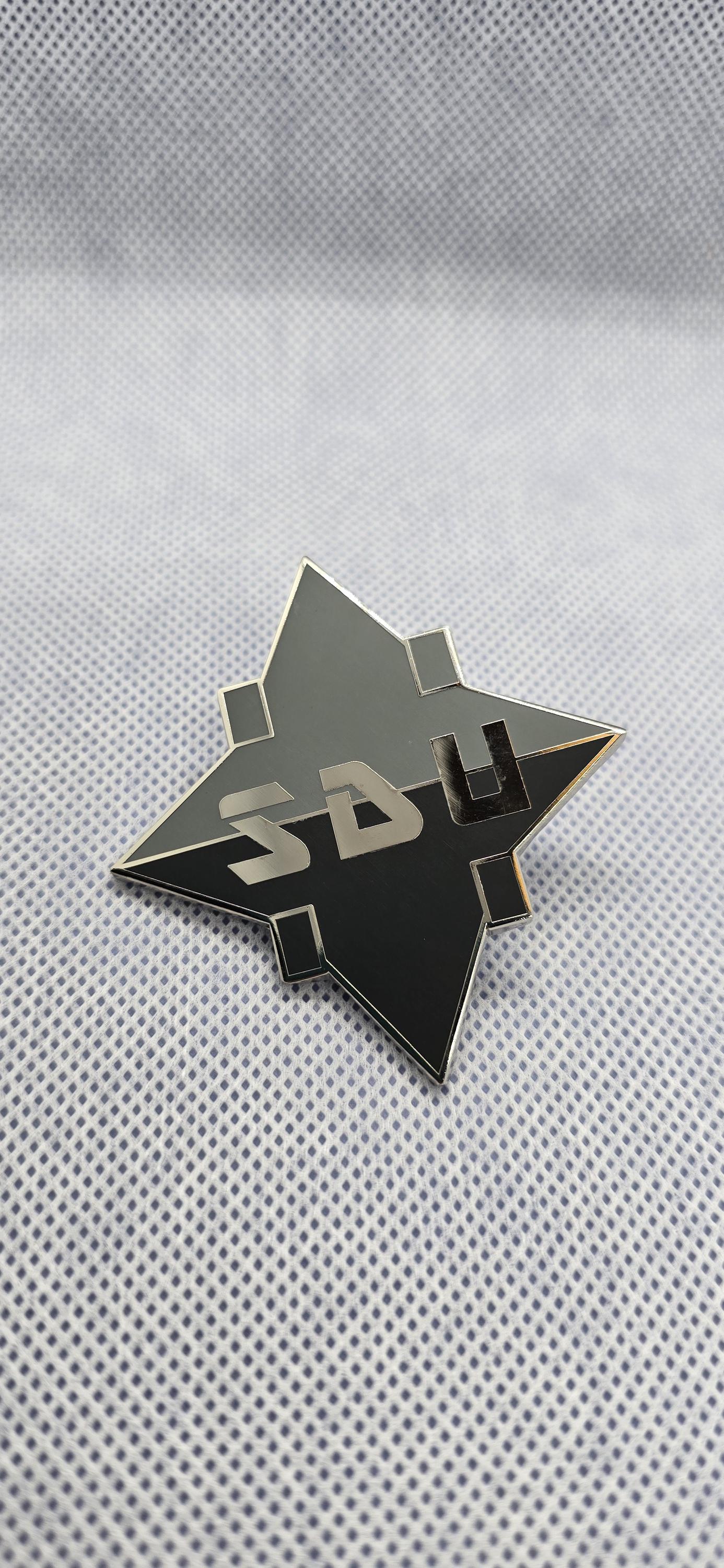 The Hundred Line Last Defense Academy SDU Member Enamel Pin