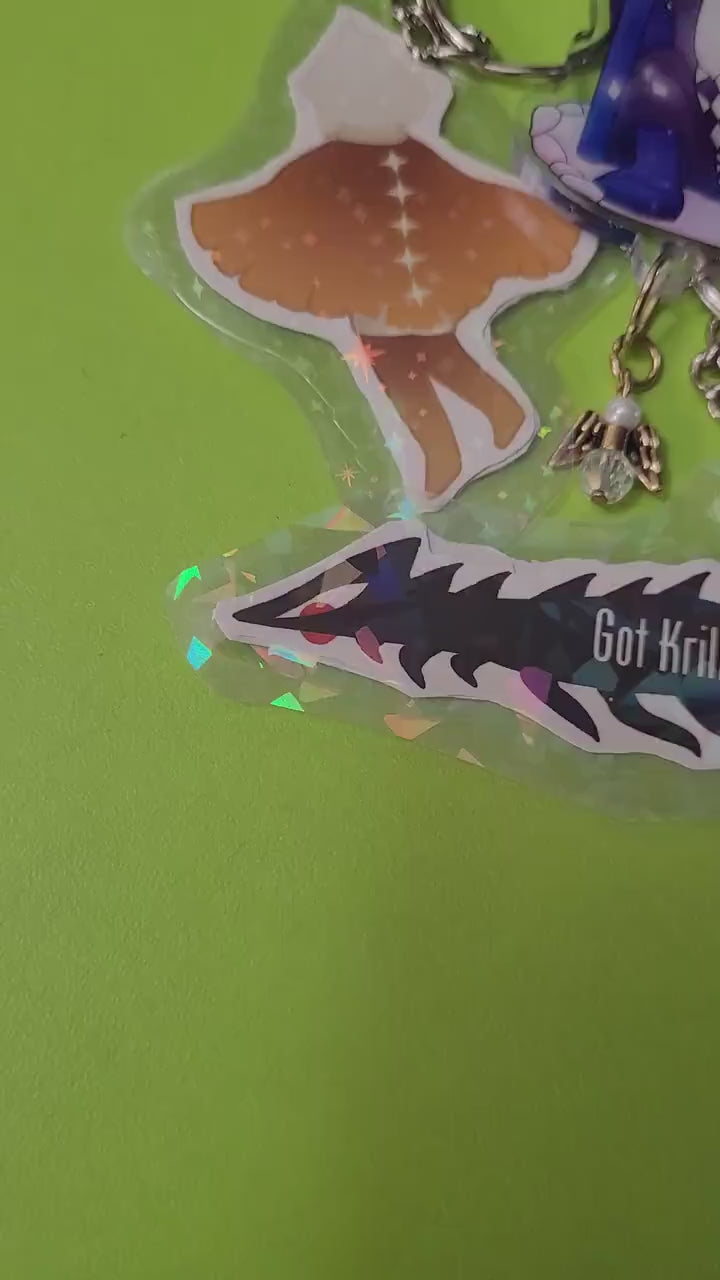 Sky Children Of The Light Acrylic Charm Attachment and Laminate Keychains