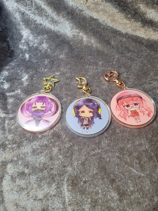 Entropic Float This World Will Decay And Disappear Protagonist Acrylic Keychains
