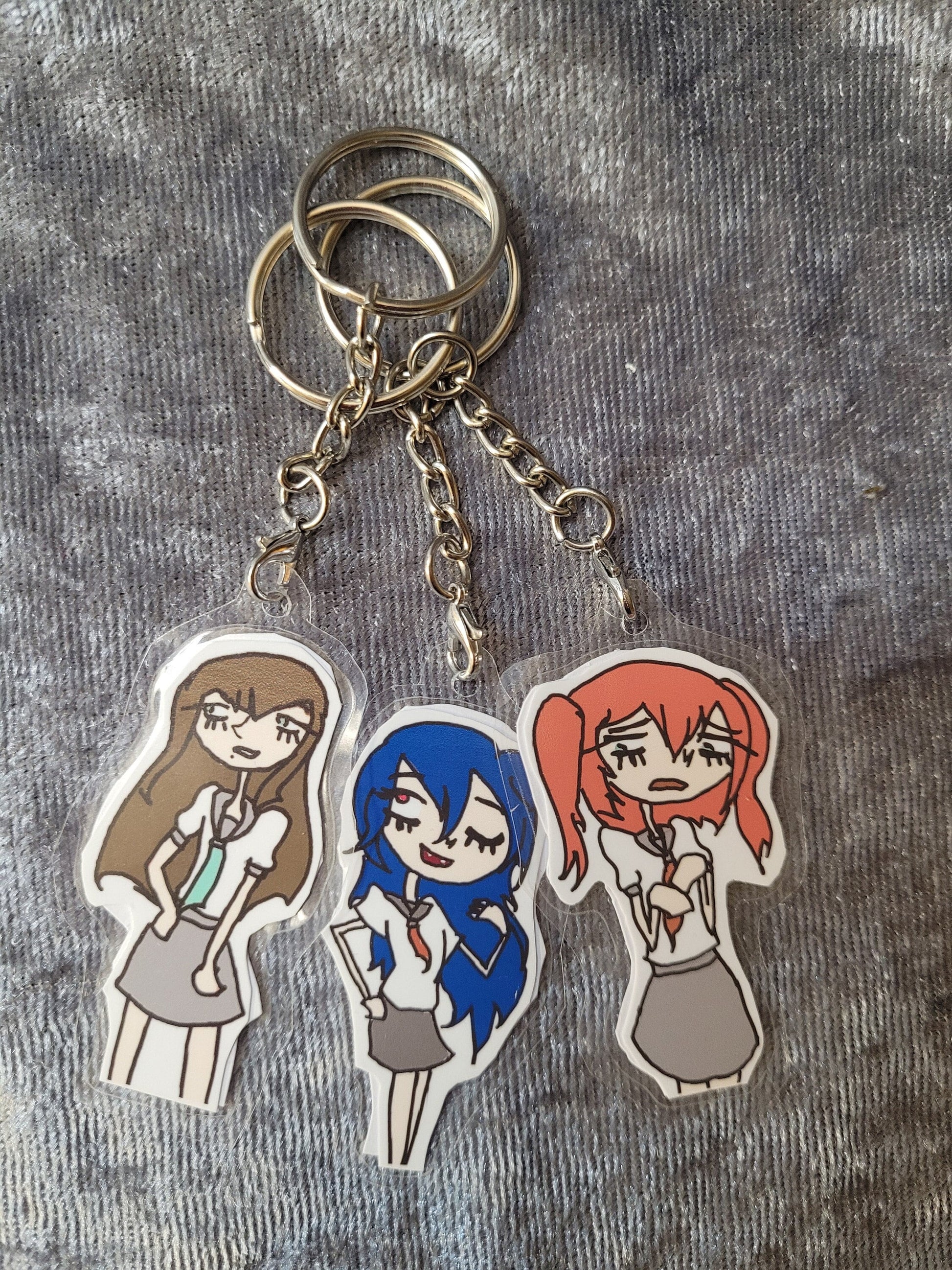 Love Live Sunshine Aquors Yohane Dia Ruby Laminate Keychains