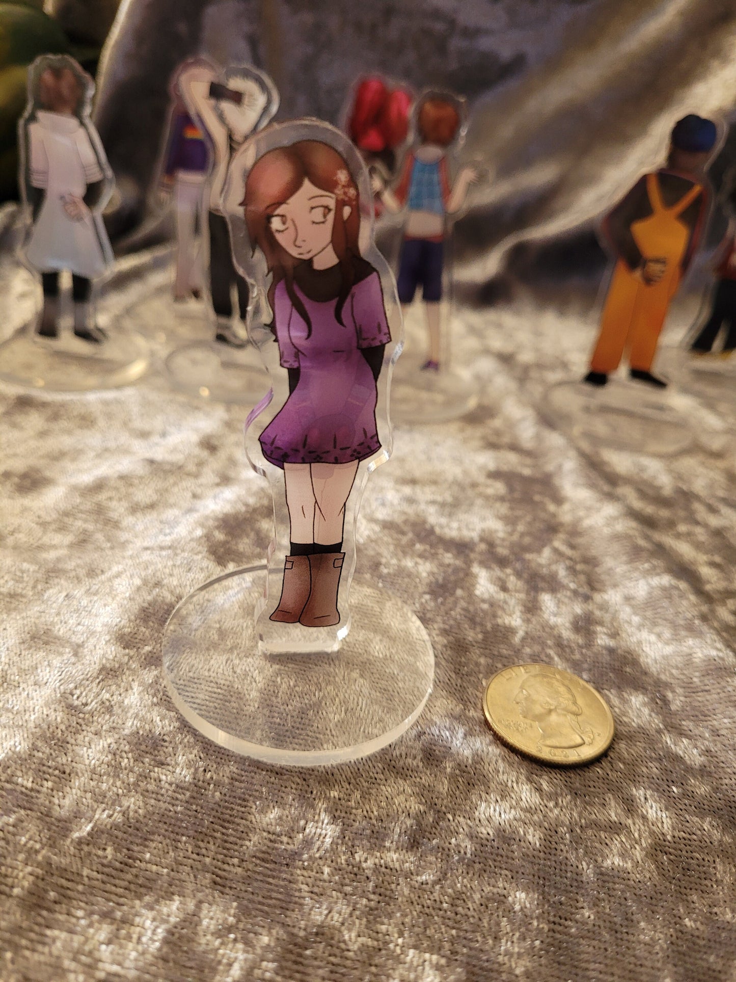 Zero Escape 999 Full Cast Double-Sided Acrylic Standee Figures